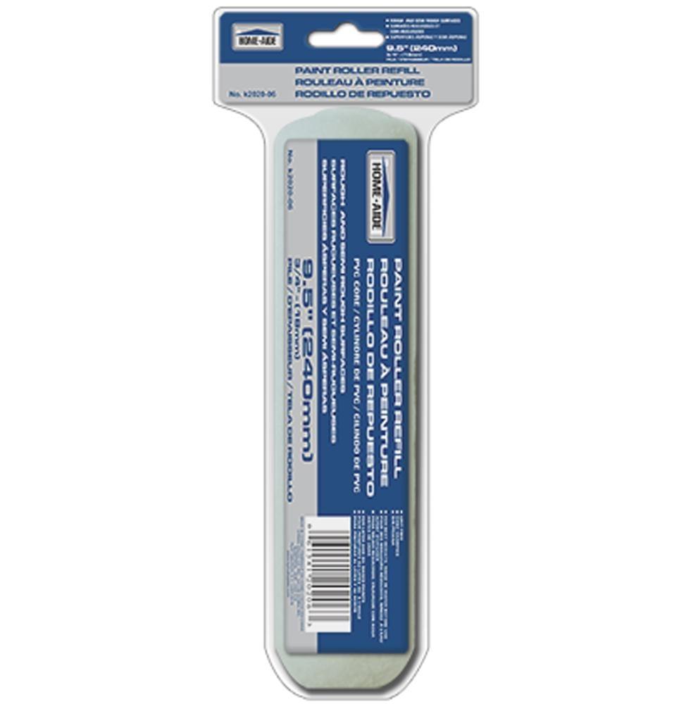 Paint Roller Refill - 9.5" Rough And Semi Rough Surfaces - Dollar Max Depot
