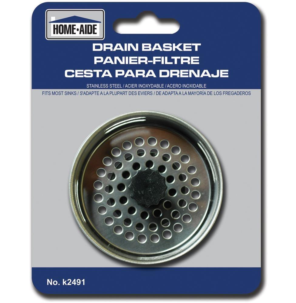 Drain Basket - Stainless Steel - Dollar Max Depot