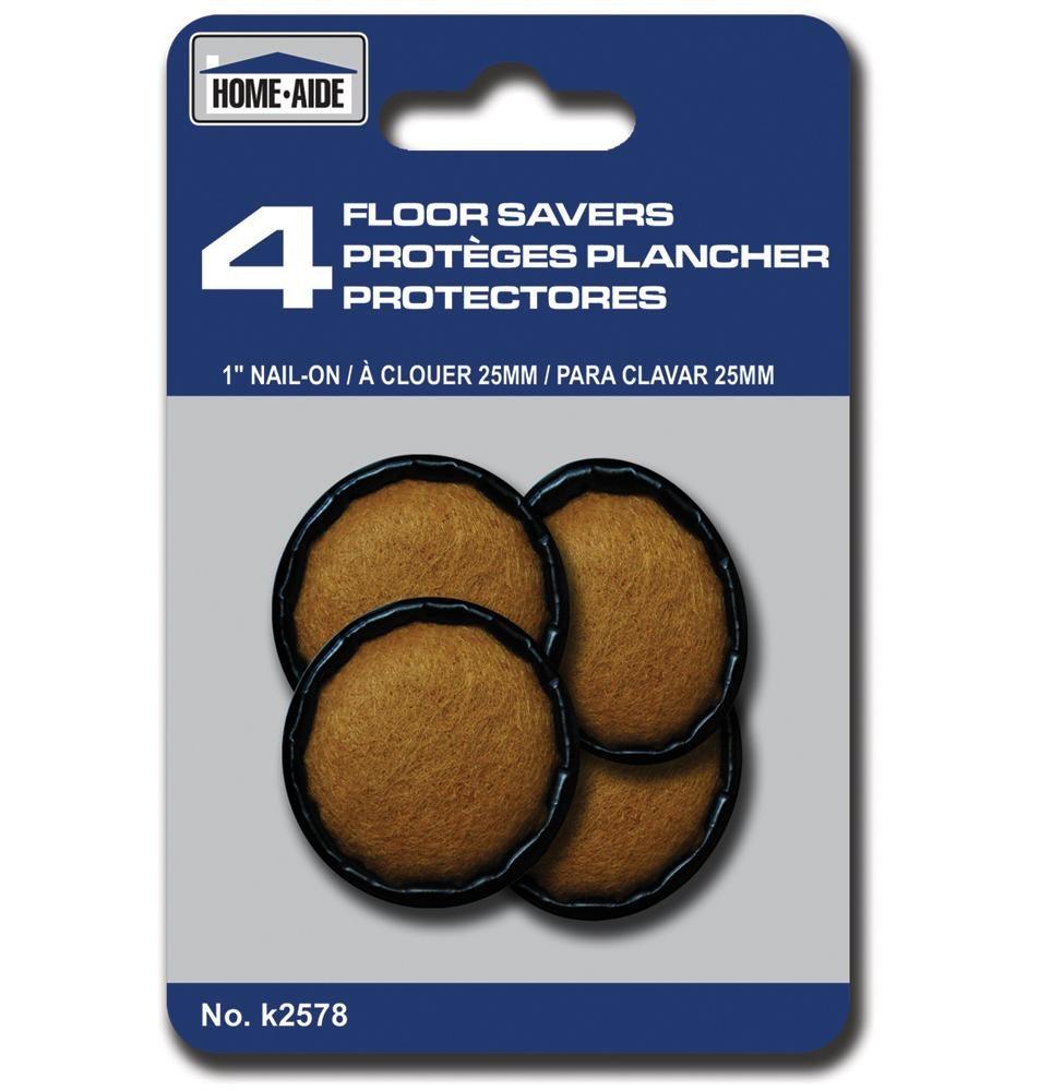 Floor Savers - 4 1" Nail-On 25Mm - Dollar Max Depot