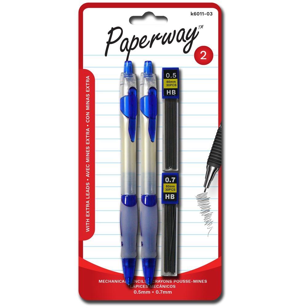Mechanical Pencils - 2 Extra Leads - Dollar Max Depot