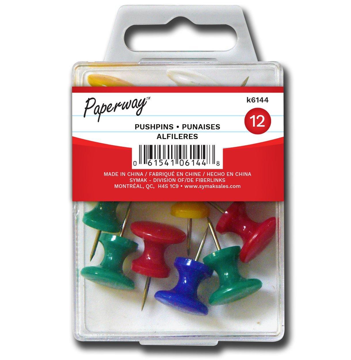 12 Giant Push Pins - Dollar Max Depot