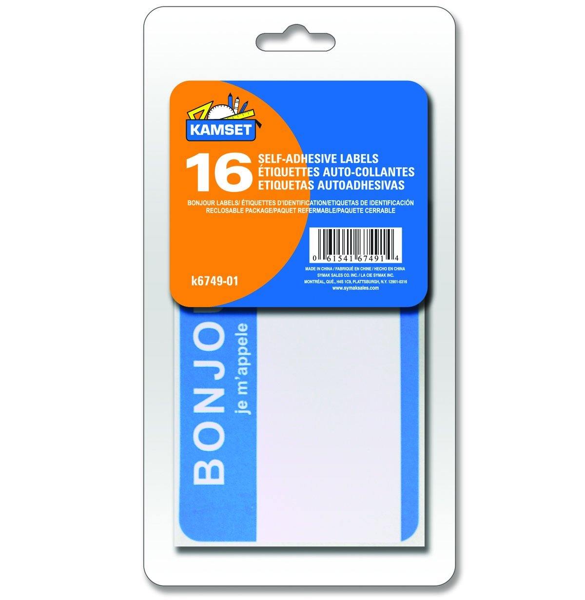 16 Self Adhesive Labels - Dollar Max Depot