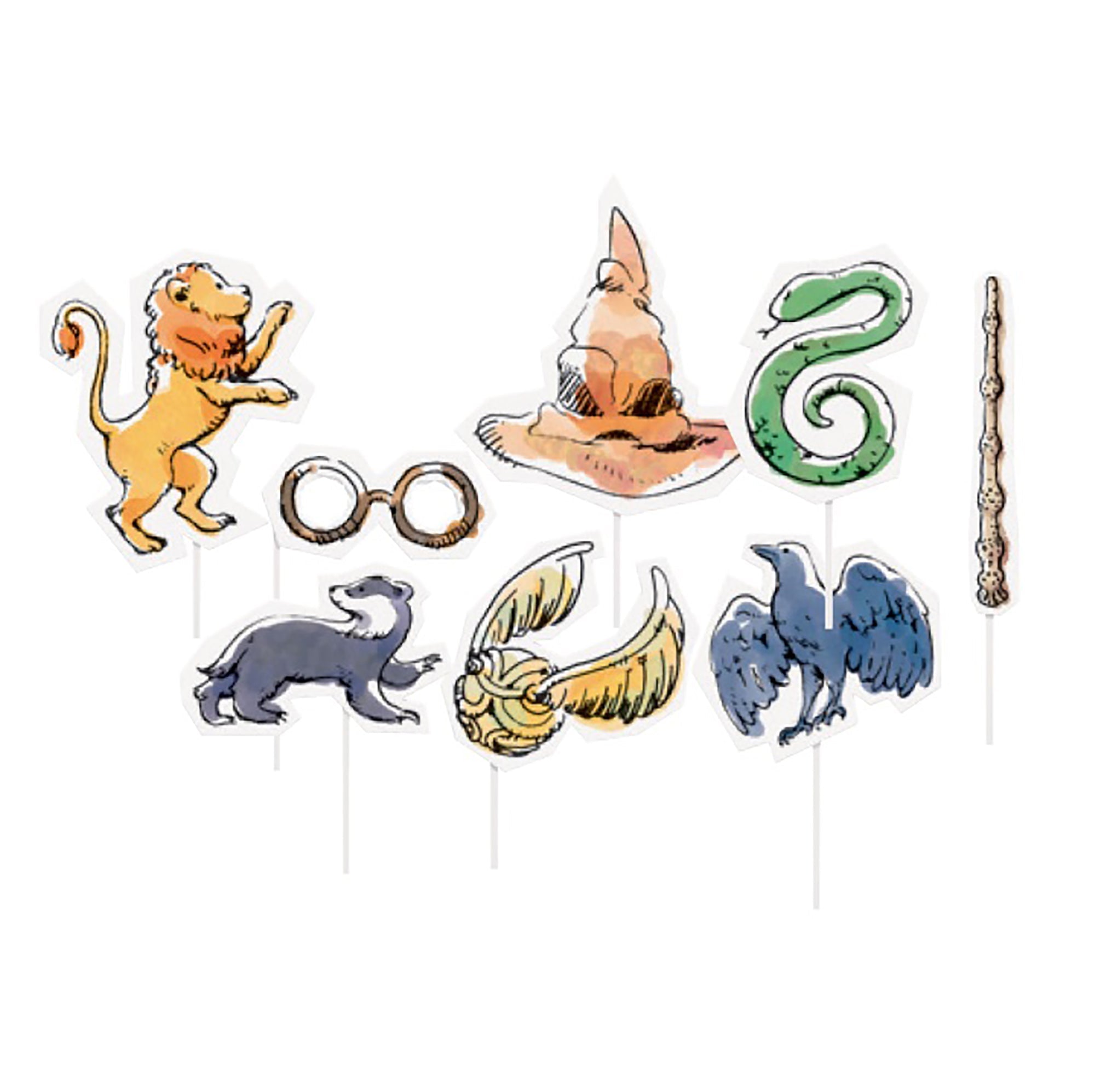 Harry Potter 8 Party Photo Props