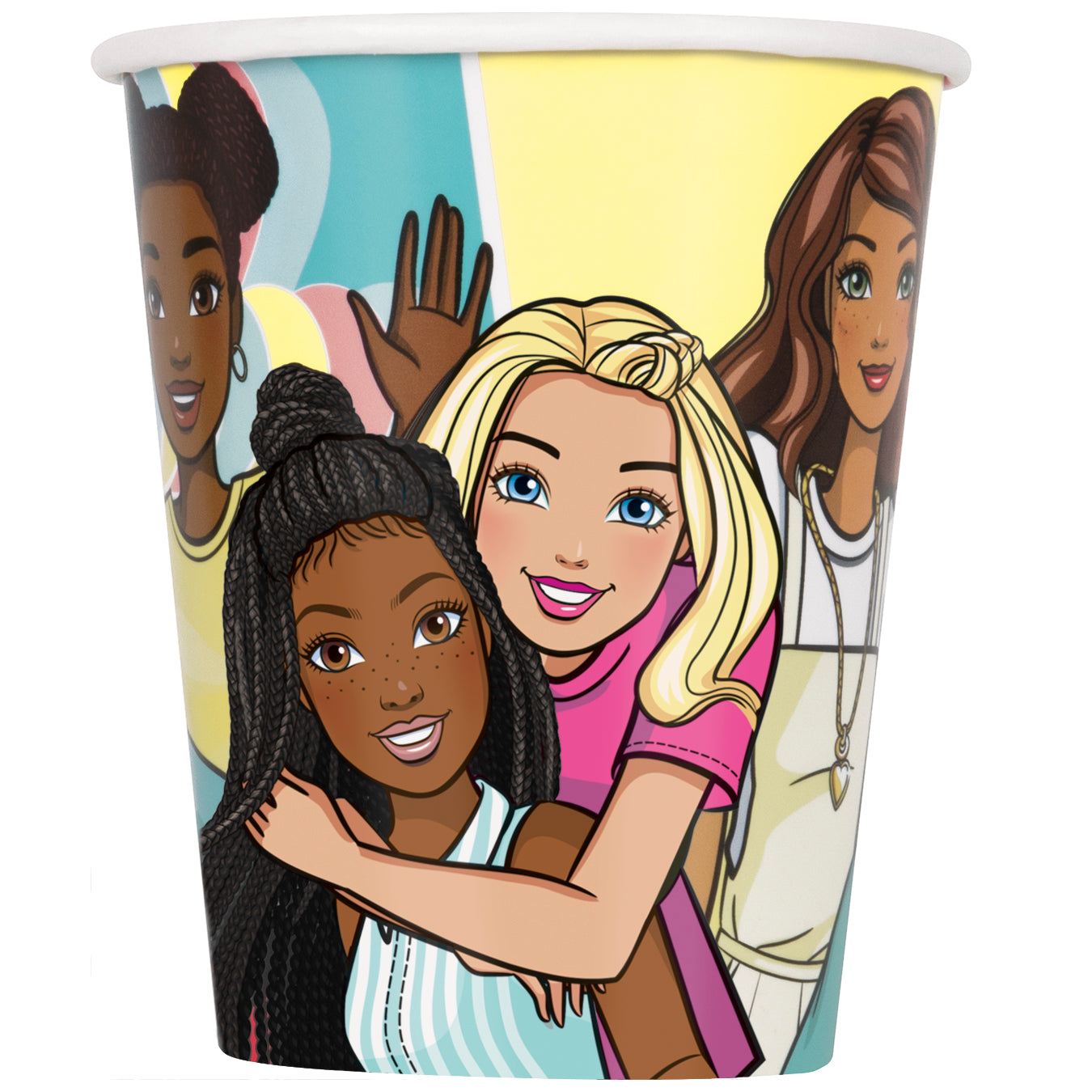 Barbie 8 Paper Cups 9oz