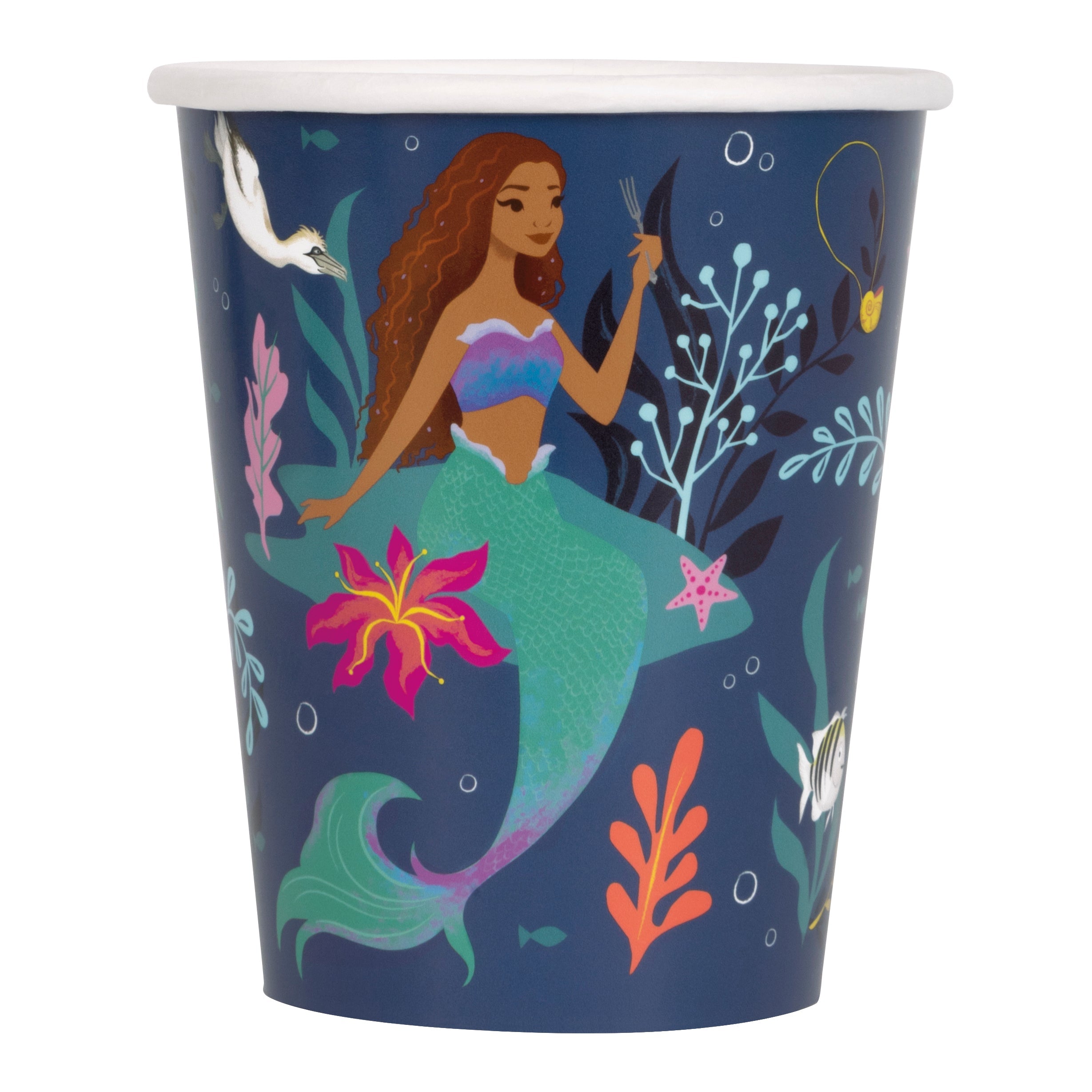 The Little Mermaid 8 Paper Cups 9oz