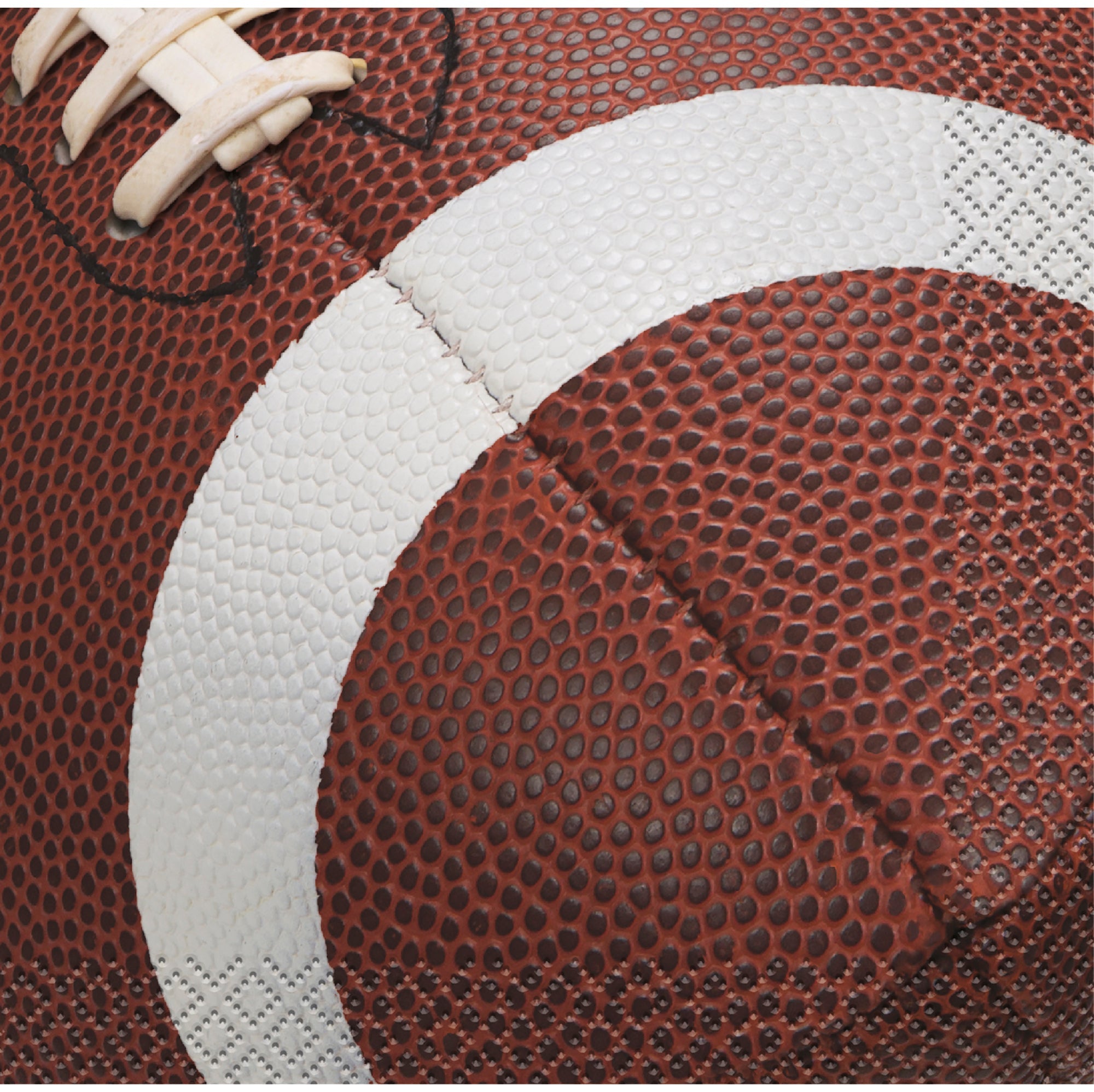 Football 16 Beverage Napkins 9.75x9.75in