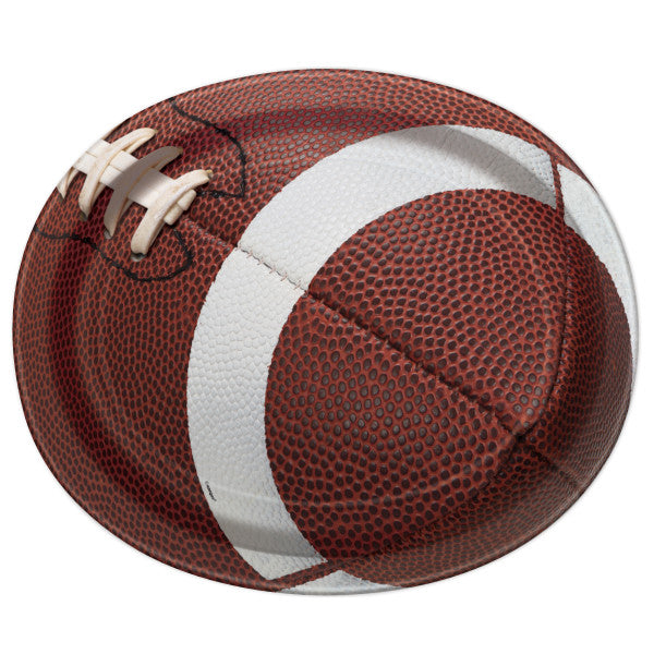 Football 8 Oval Plates