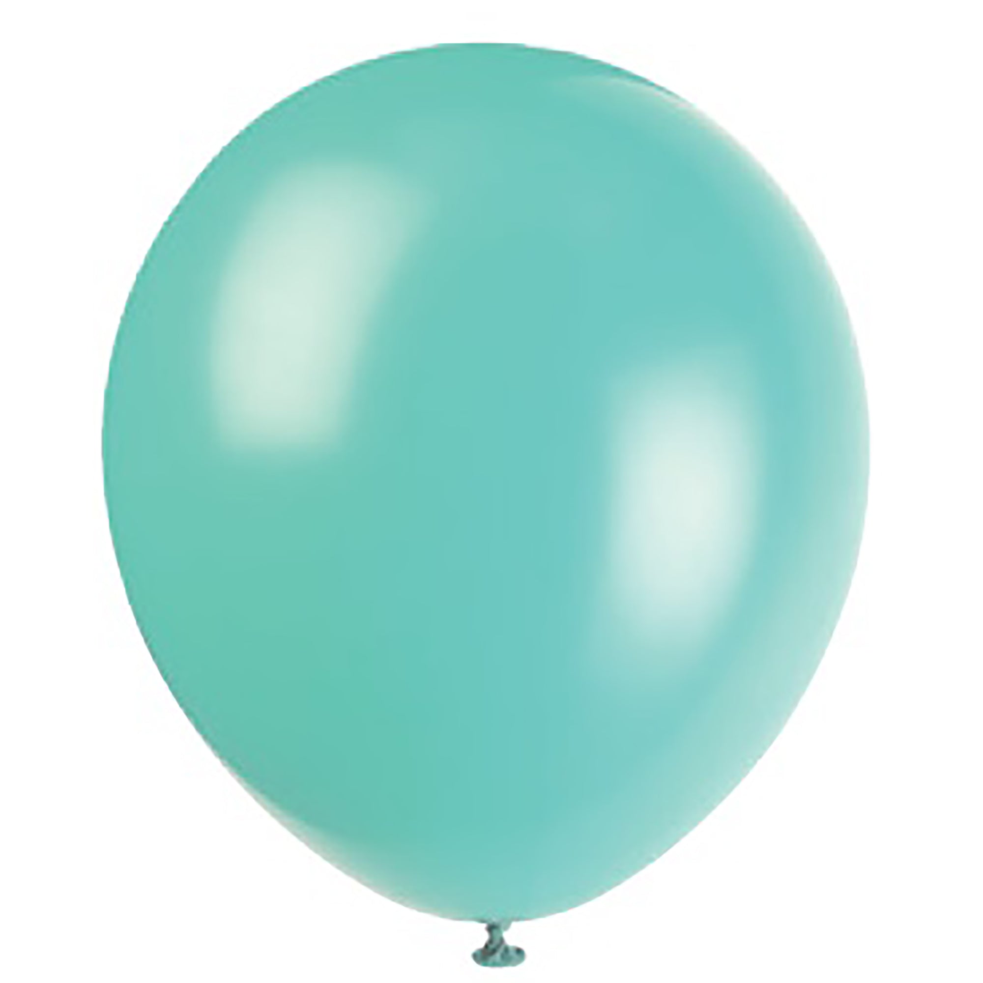 10 Latex Balloons 12in Seafoam Aqua