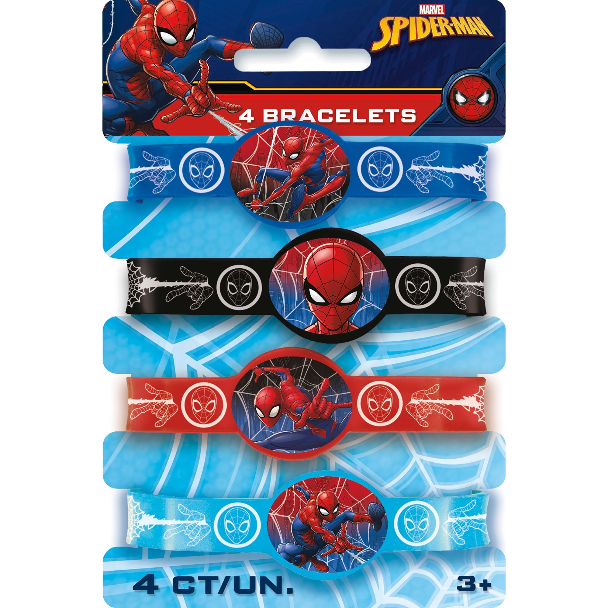 Spiderman 4 Stretchy Bracelets