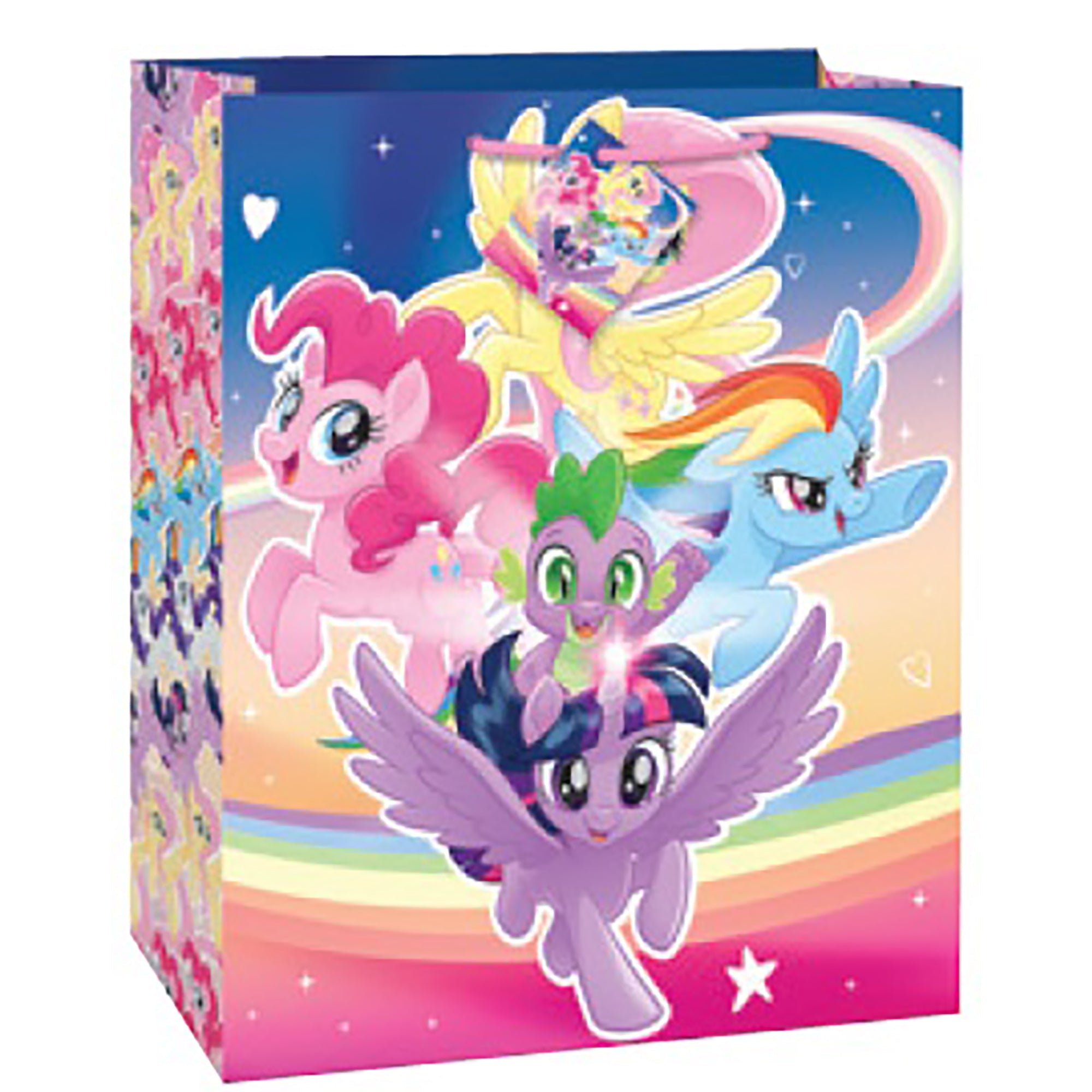 Little Poney Gift Bag Large 10.5Wx13Hx5.5D in