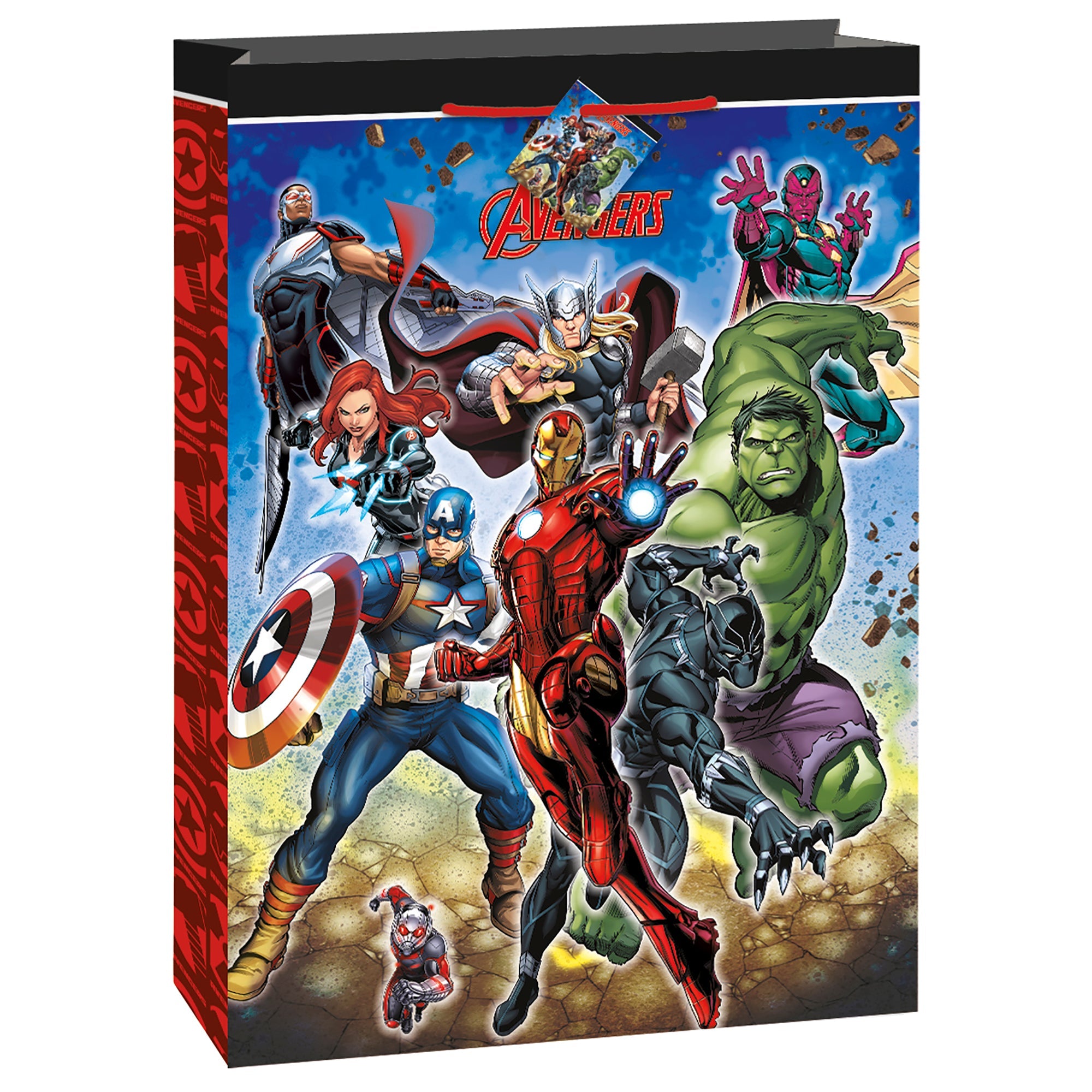Avengers Gift Bag Jumbo 13Wx18Hx4D in