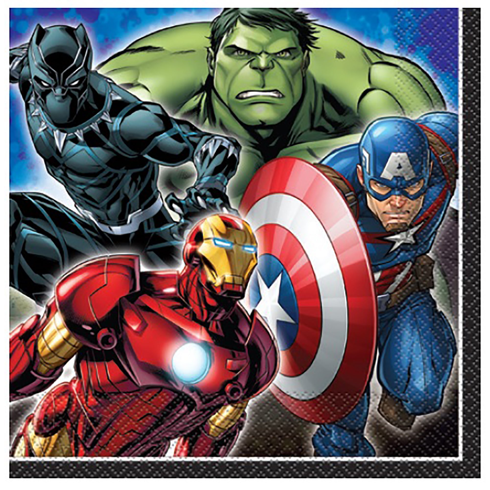 Avengers 16 Luncheon Napkins 12.75x12.75in