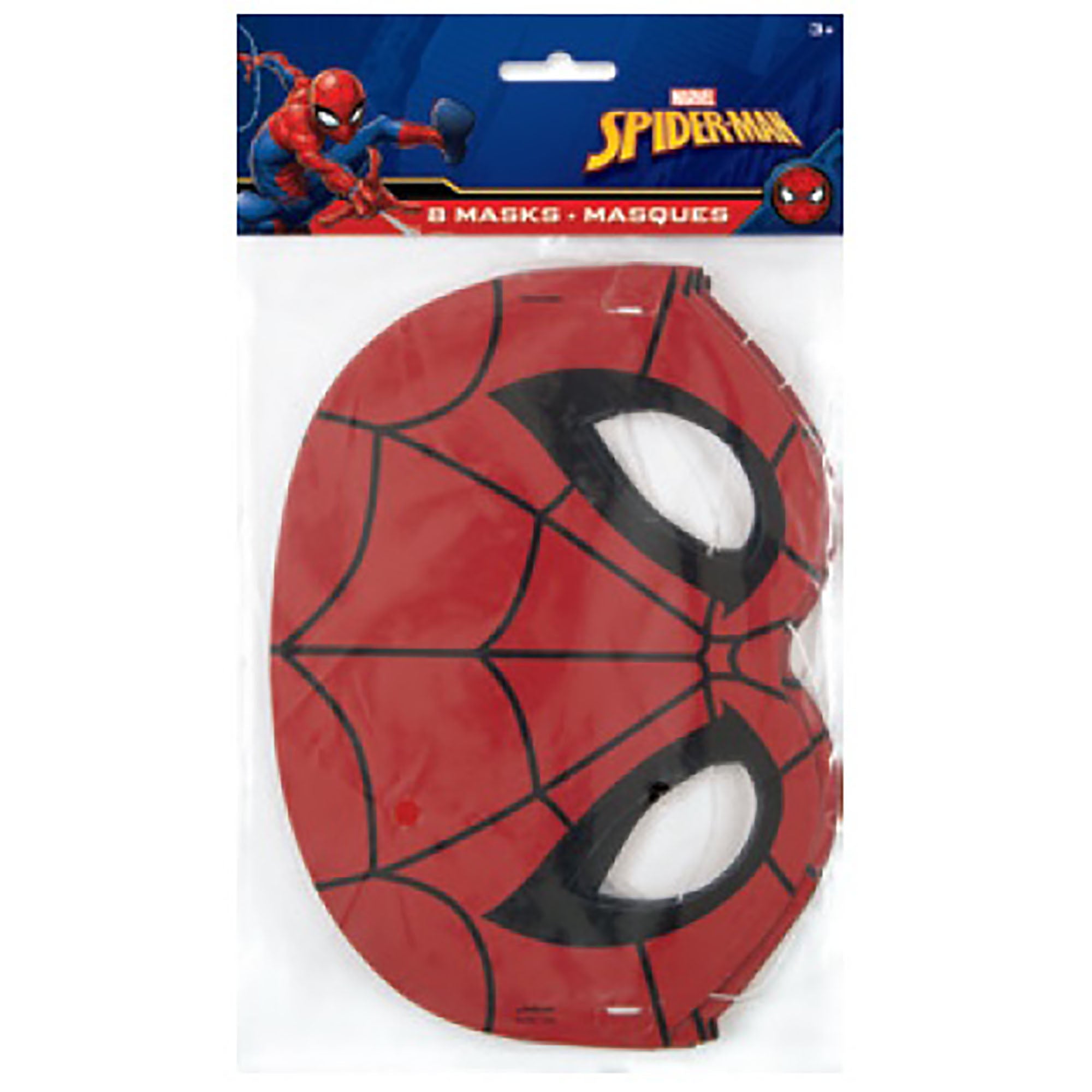 Spiderman 8 Paper Masks
