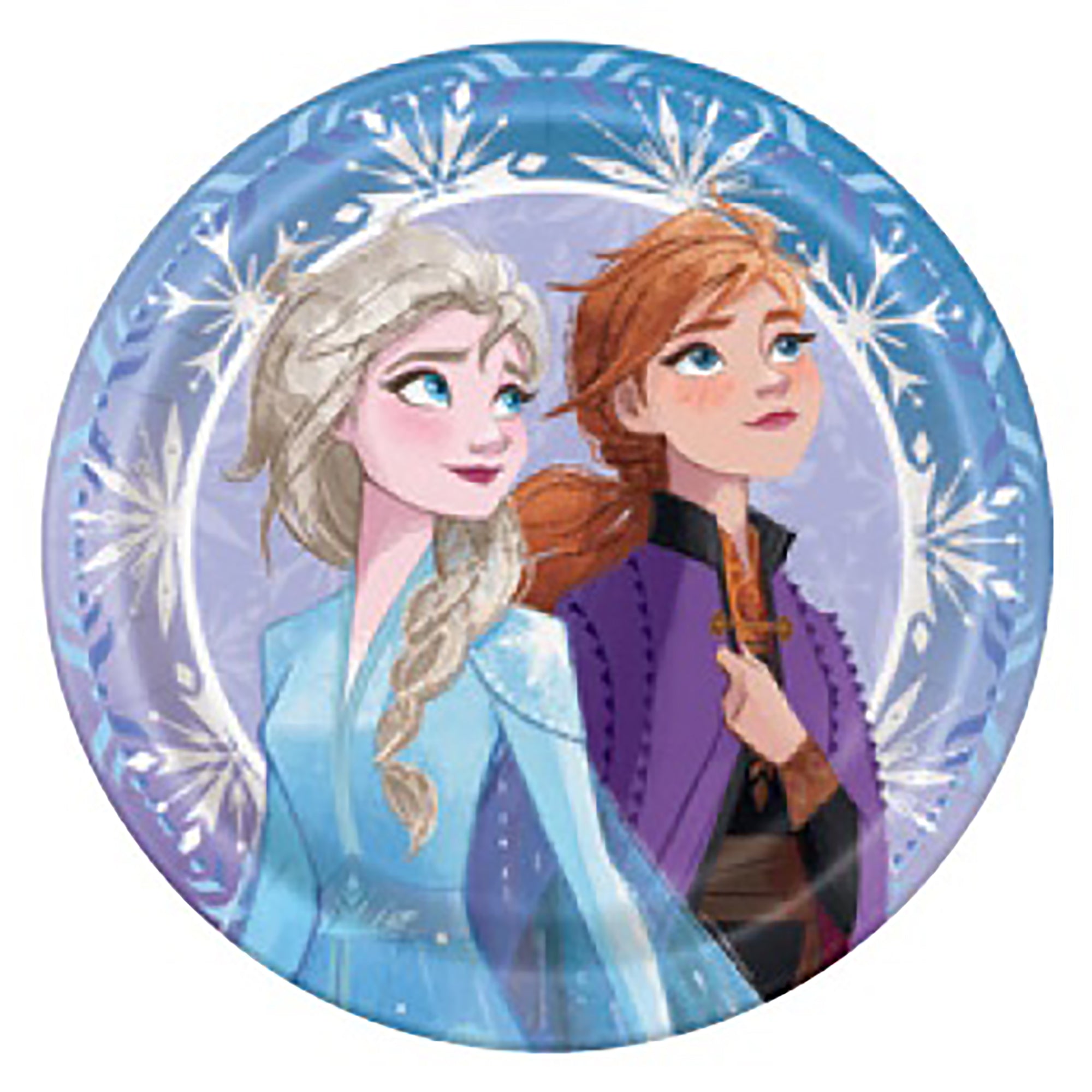 Frozen 2 8 Round Paper Plates 9in