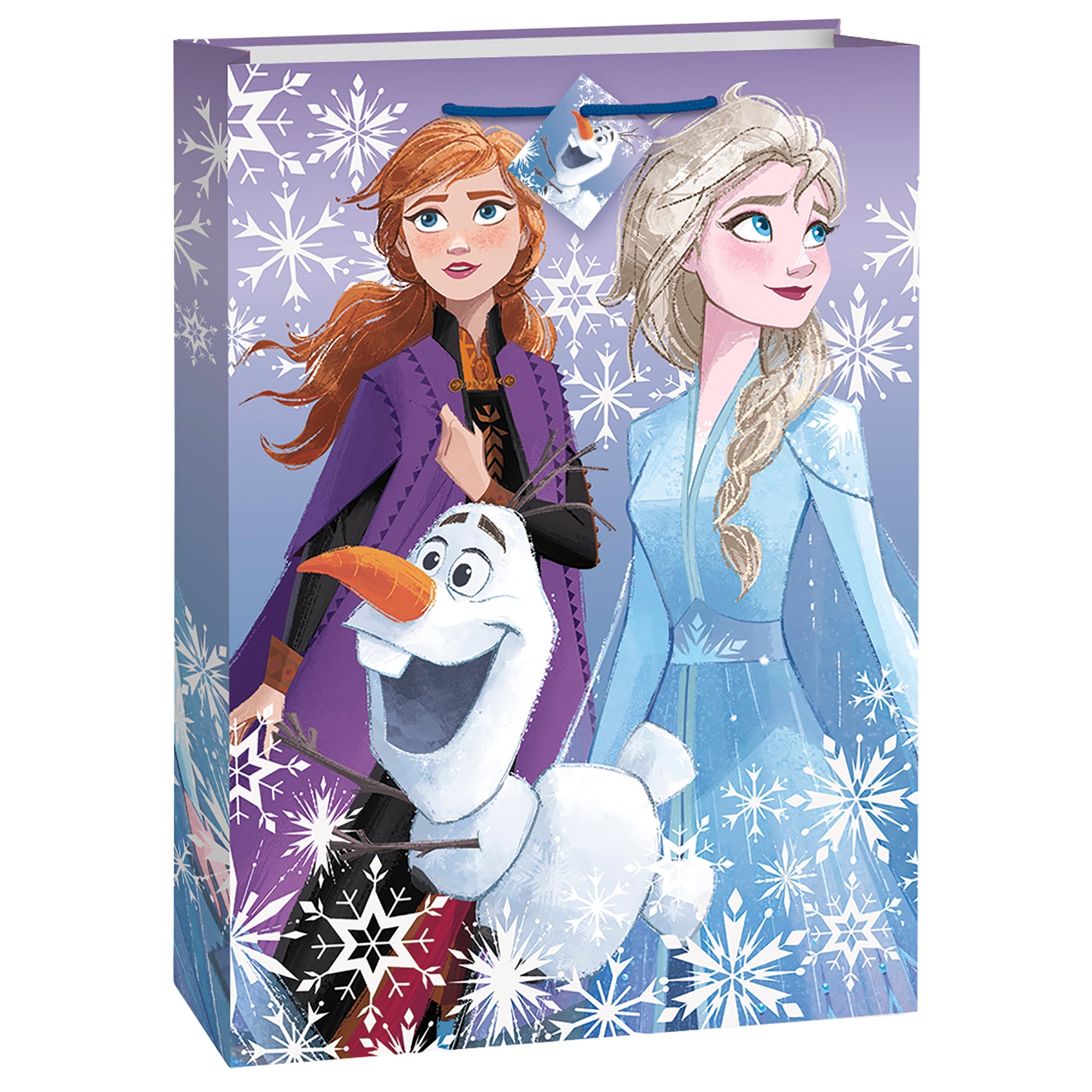 Frozen 2 Gift Bag Jumbo 13Wx18Hx4D in