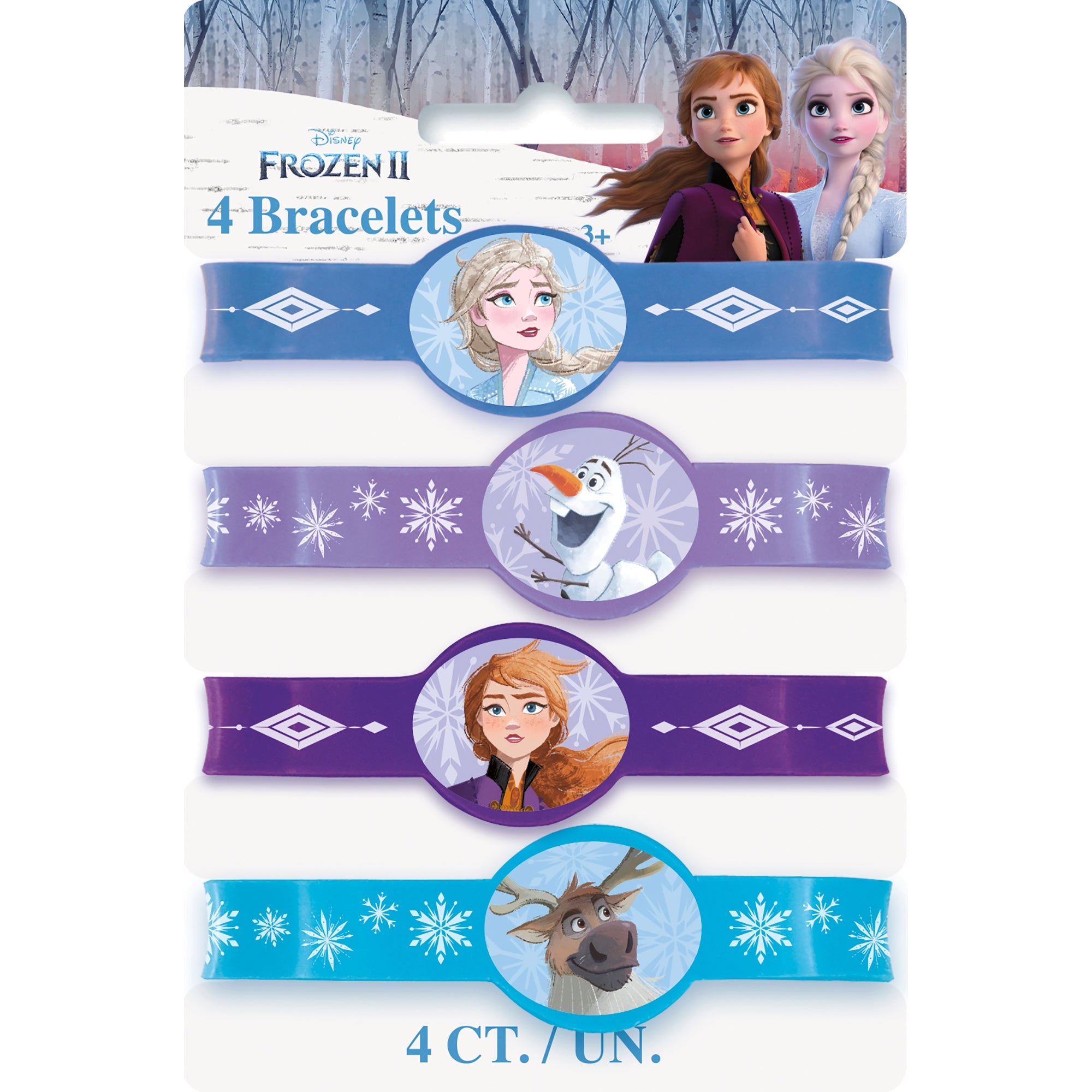 Frozen 2 4 Stretchy Bracelets