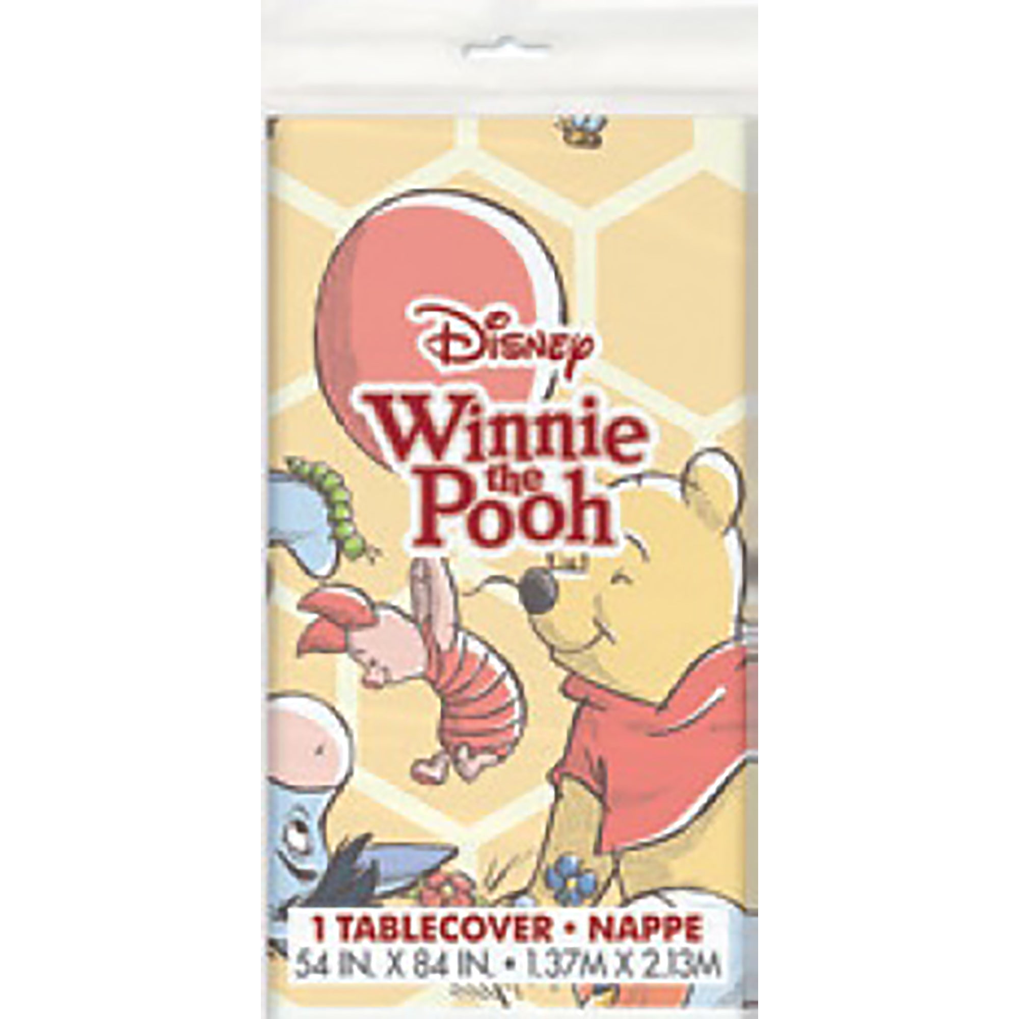 Winnie the Pooh Plastic Table Cover 54x84in