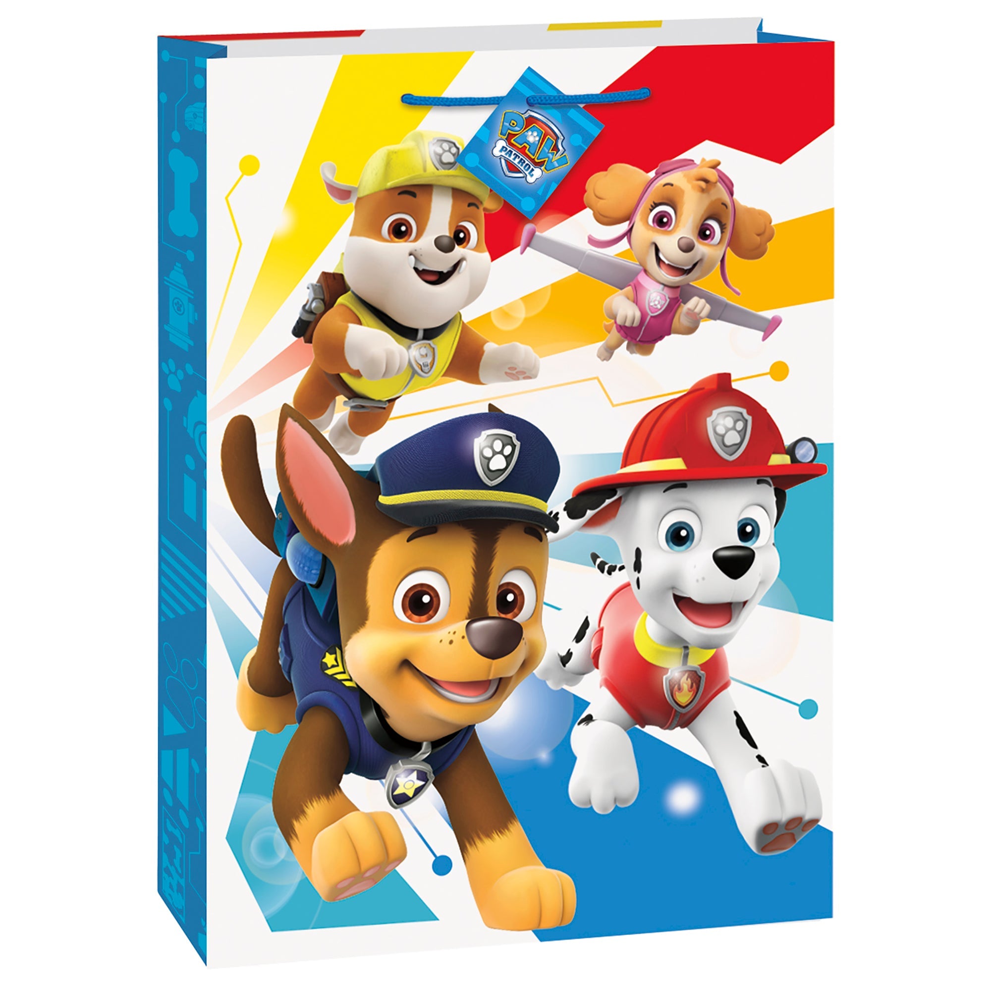 Paw Patrol Gift Bag Jumbo 13Wx18Hx4D in