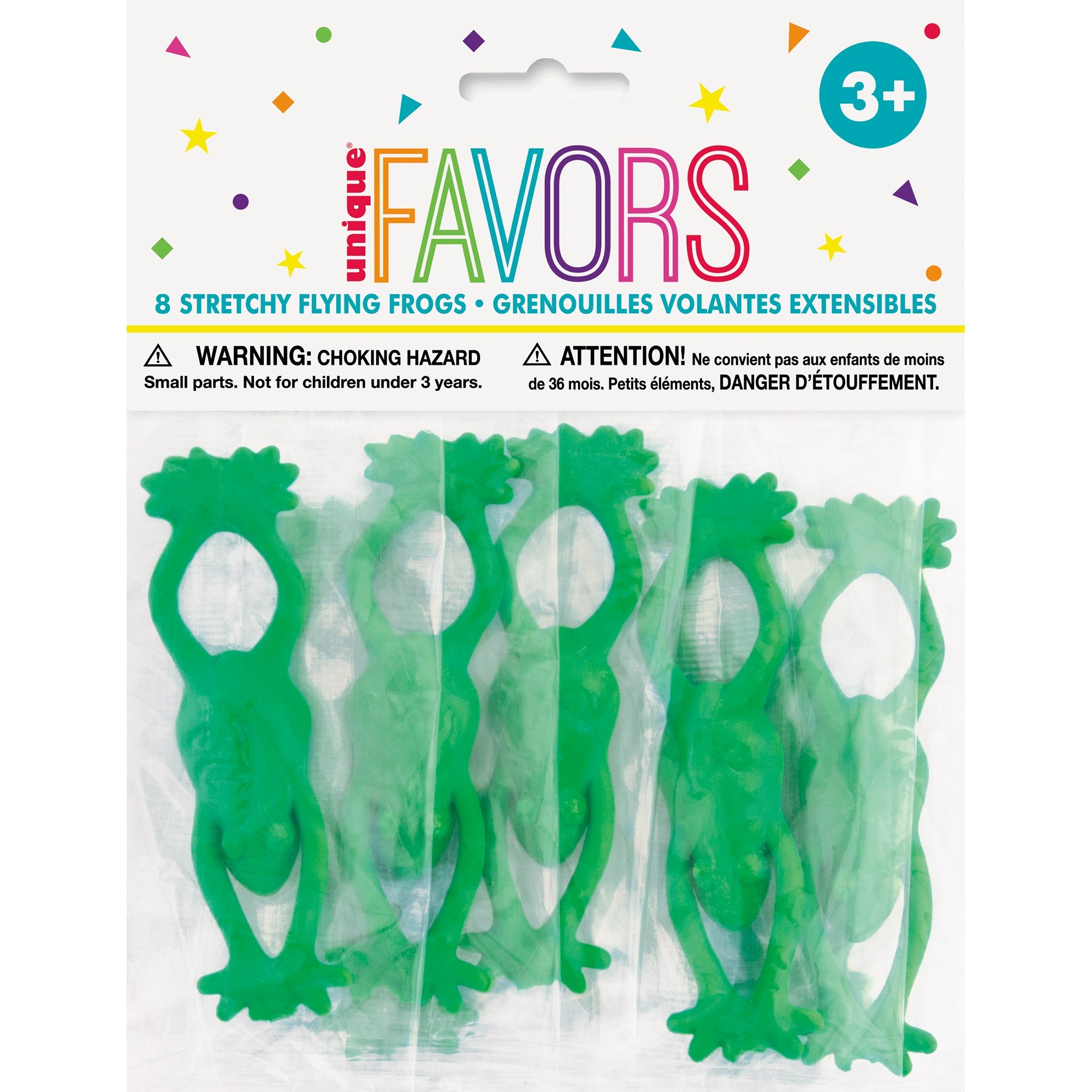 8 Stretchy Frog Slingshot Shooters