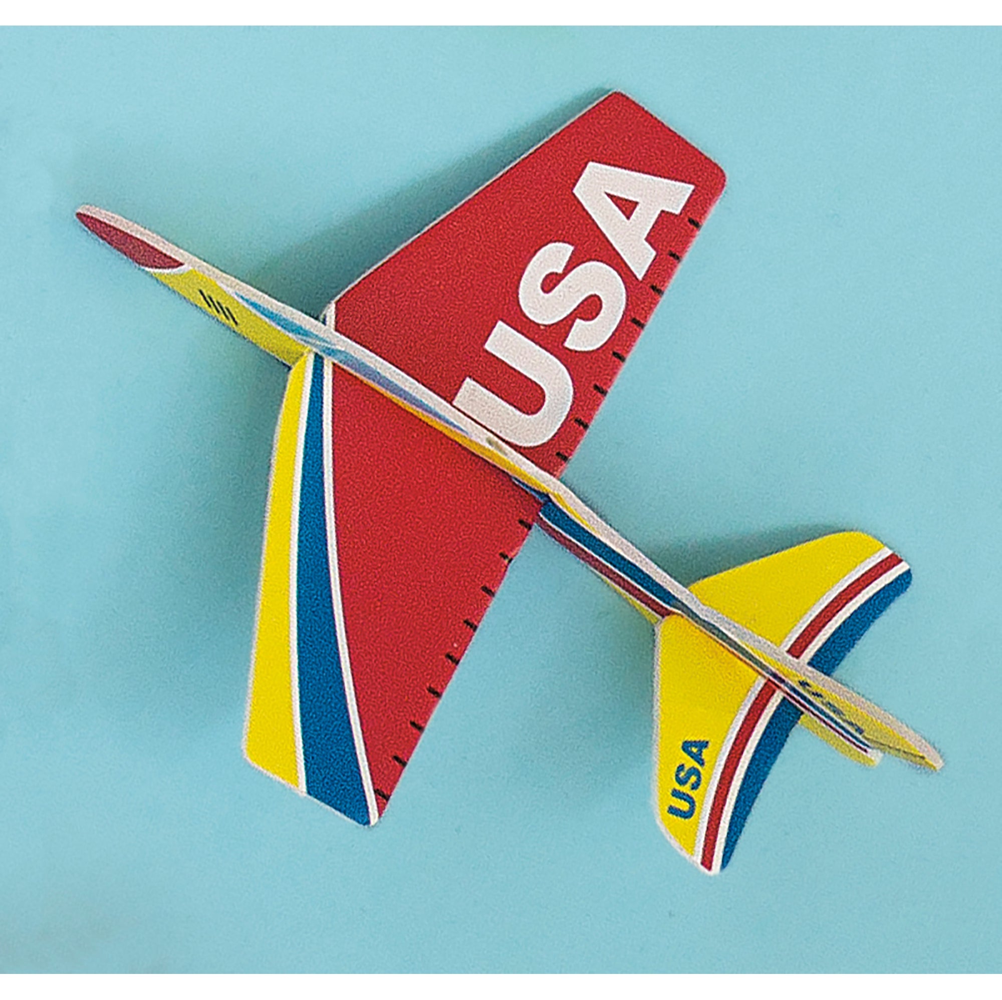 8 Airplane Glider Kits 5x4.25in 