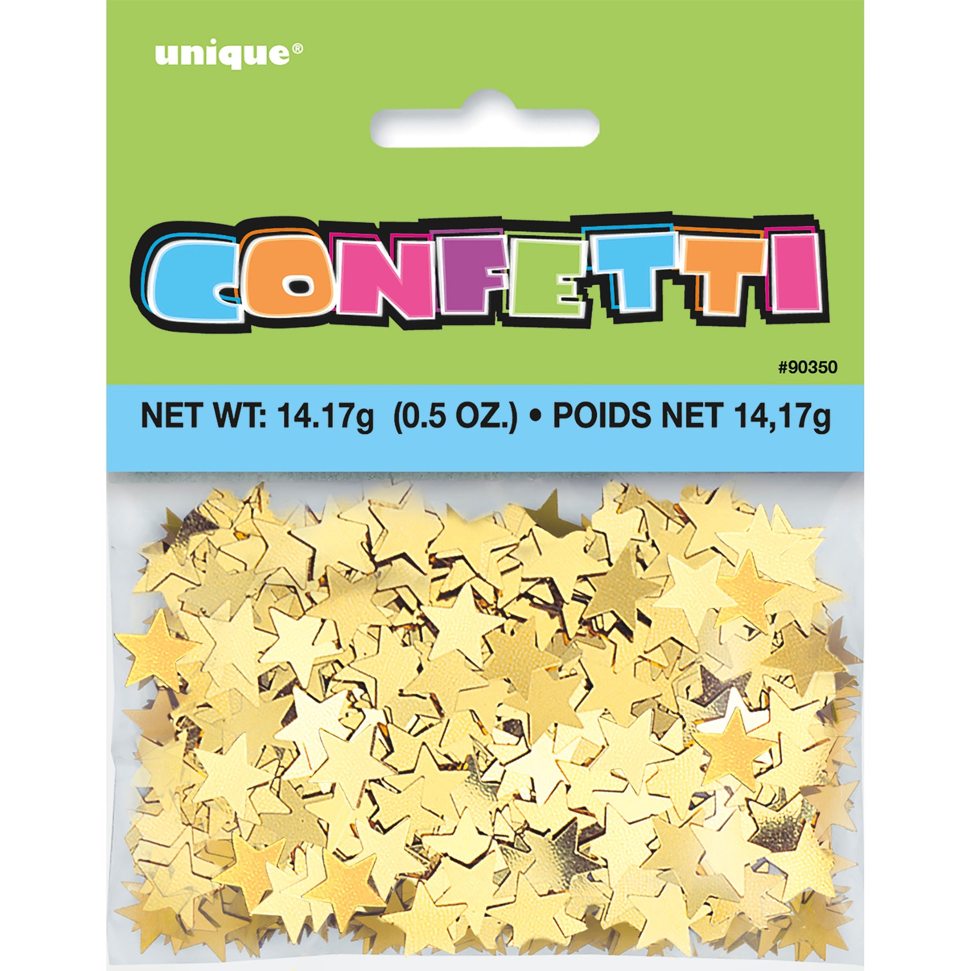 Gold Star Foil Confetti 0.5oz