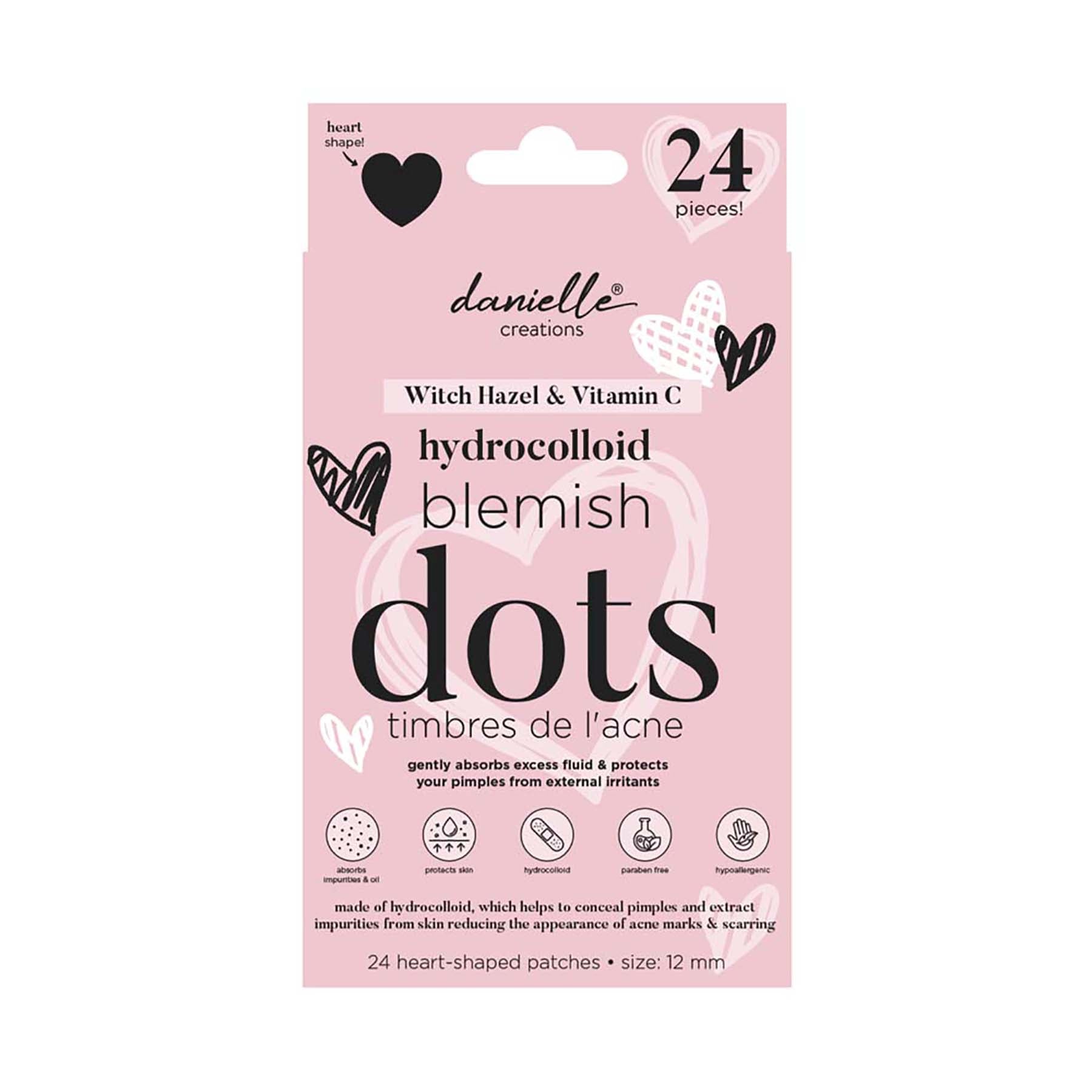 Danielle Creations 24 Acne Patches Heart-shaped 12mm