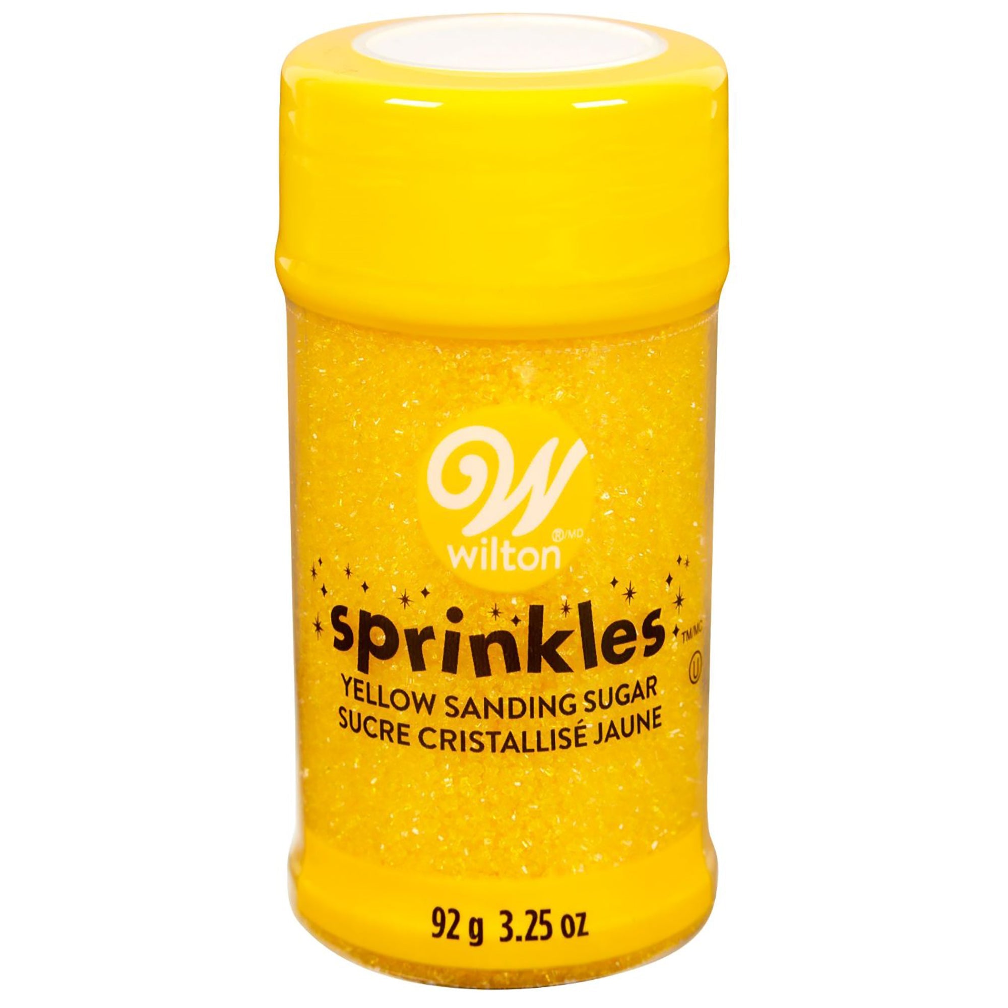 Wilton Sprinkles Yellow Sanding Sugar 3.25oz (92g)