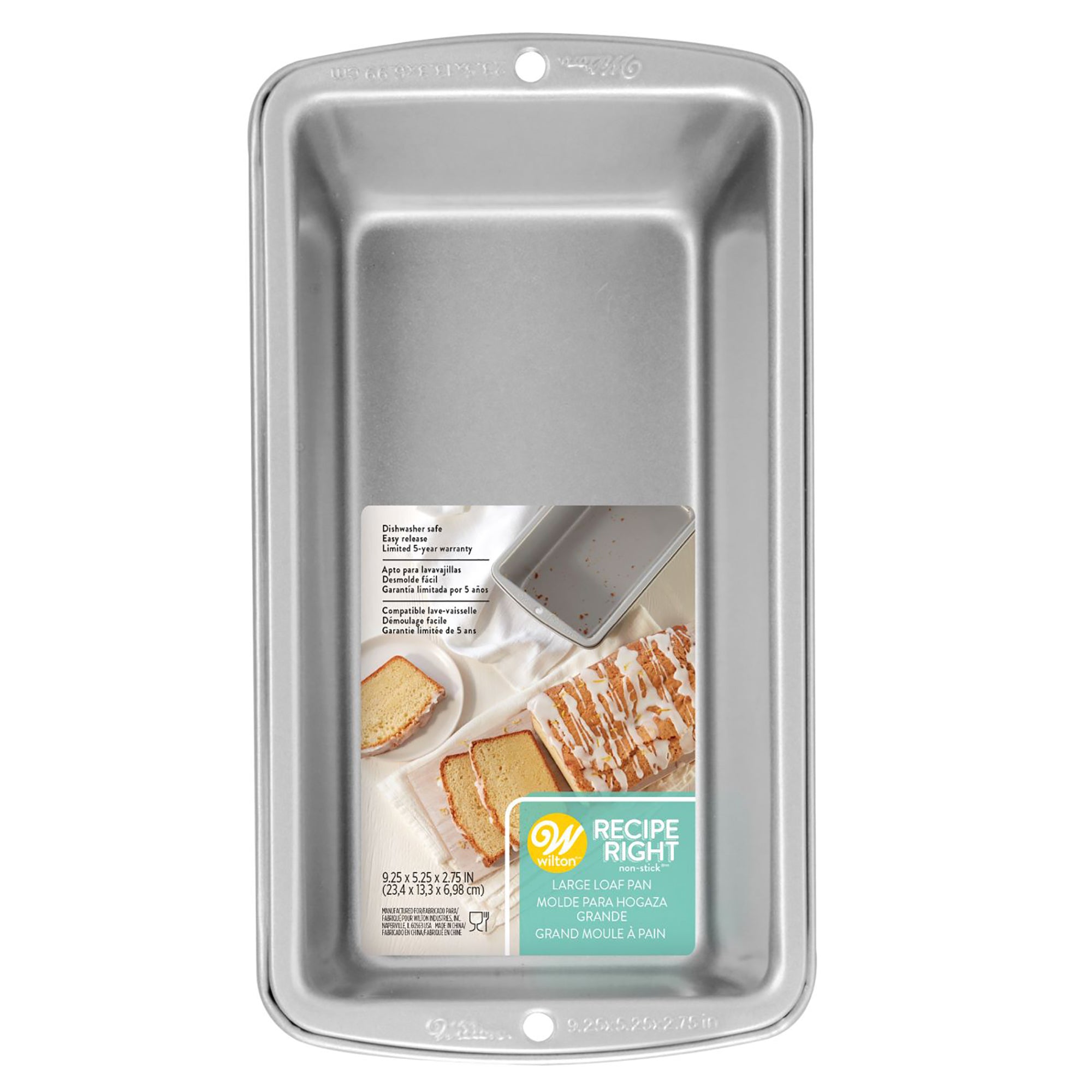 Wilton Large Loaf Pan Non-stick 9.25x5.25x2.75in