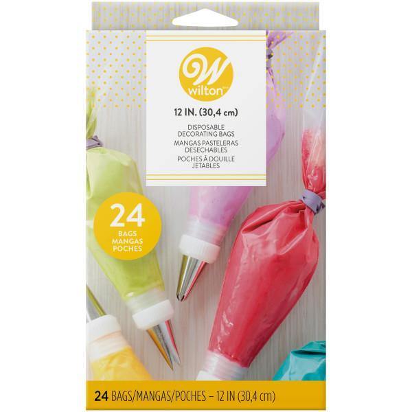 Wilton Icing Bags Disposable 24Pk Efs - Dollar Max Dépôt