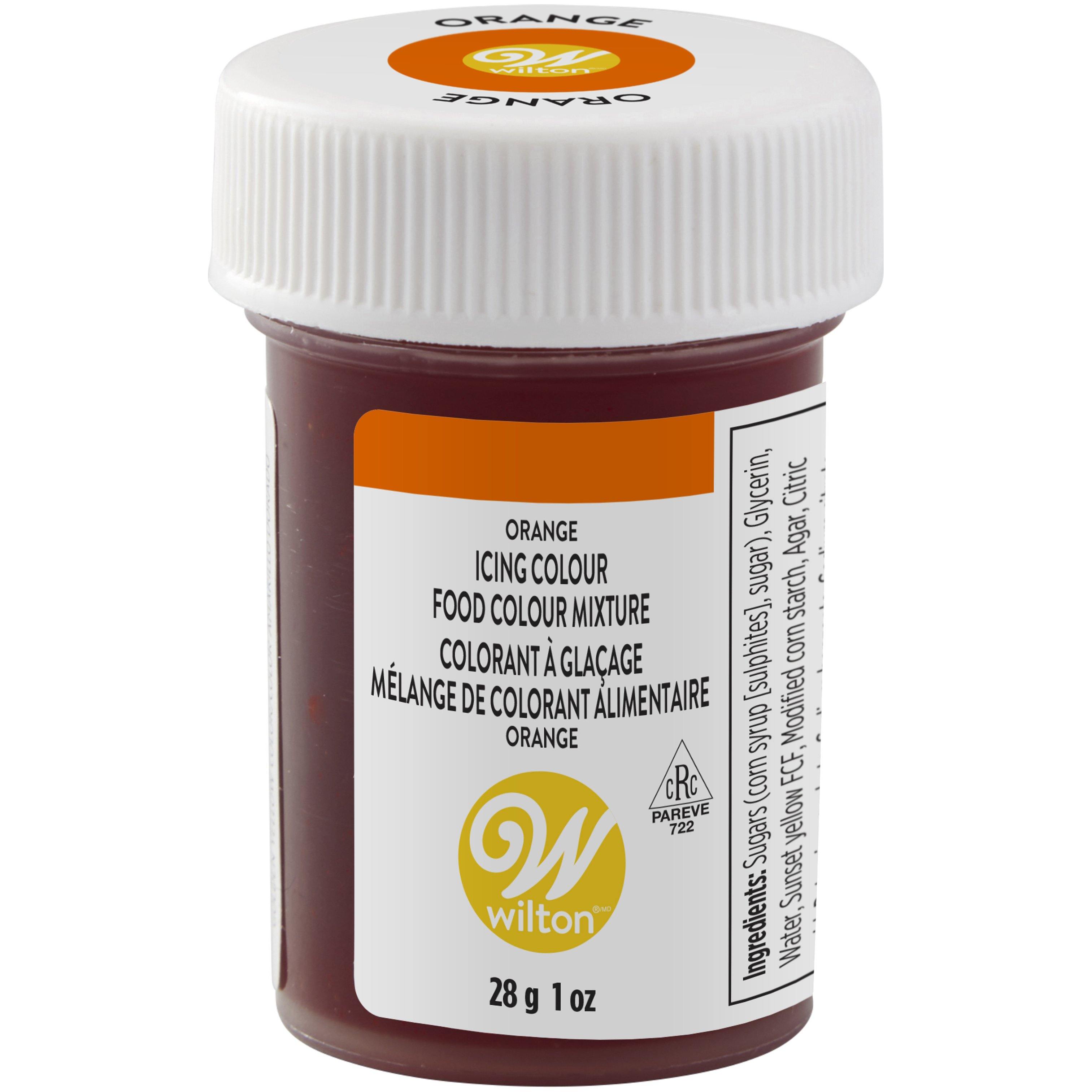 Wilton Icing Colour 1Oz Orange Biling - Dollar Max Dépôt