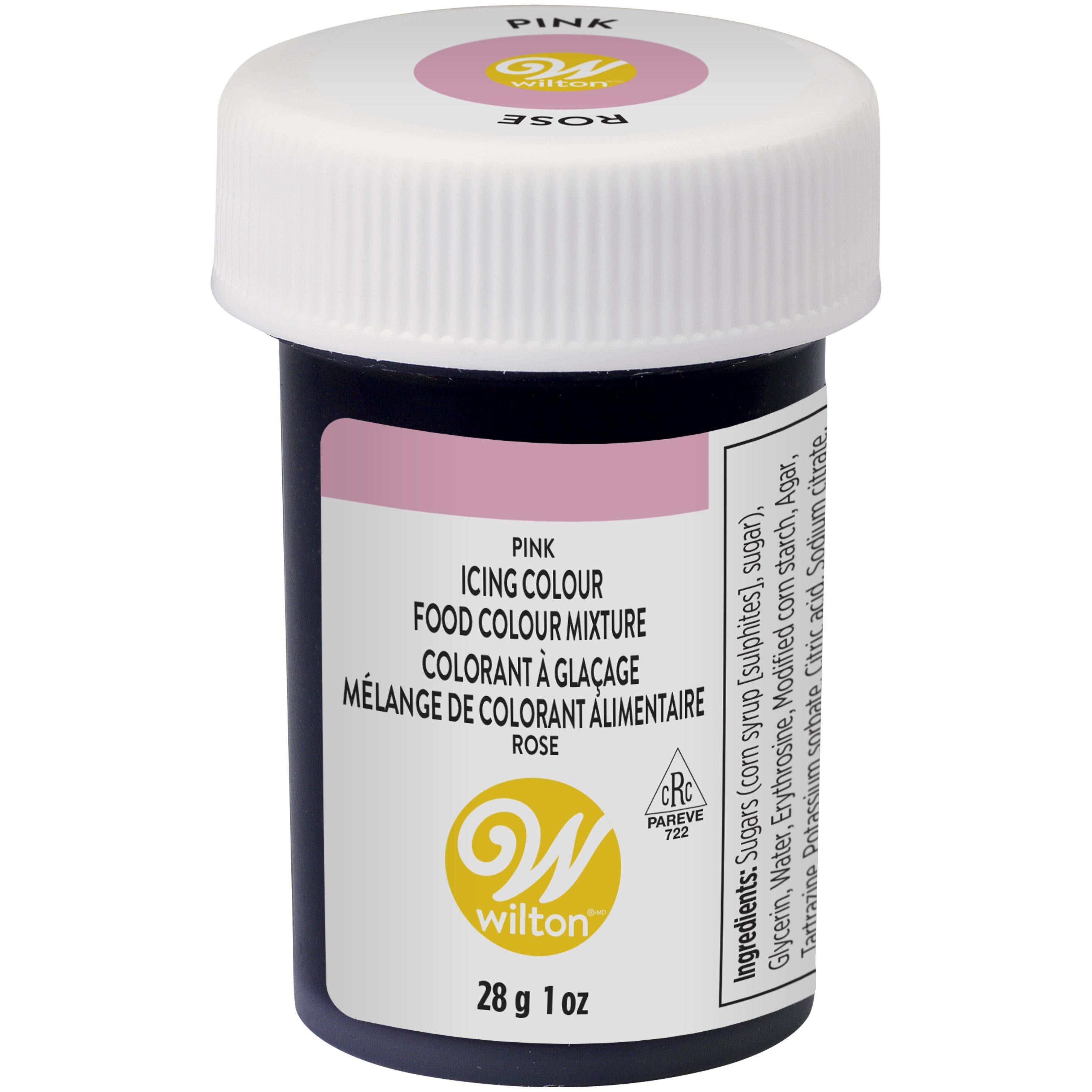 Wilton Icing Colour 1Oz Pink Bilingua - Dollar Max Dépôt