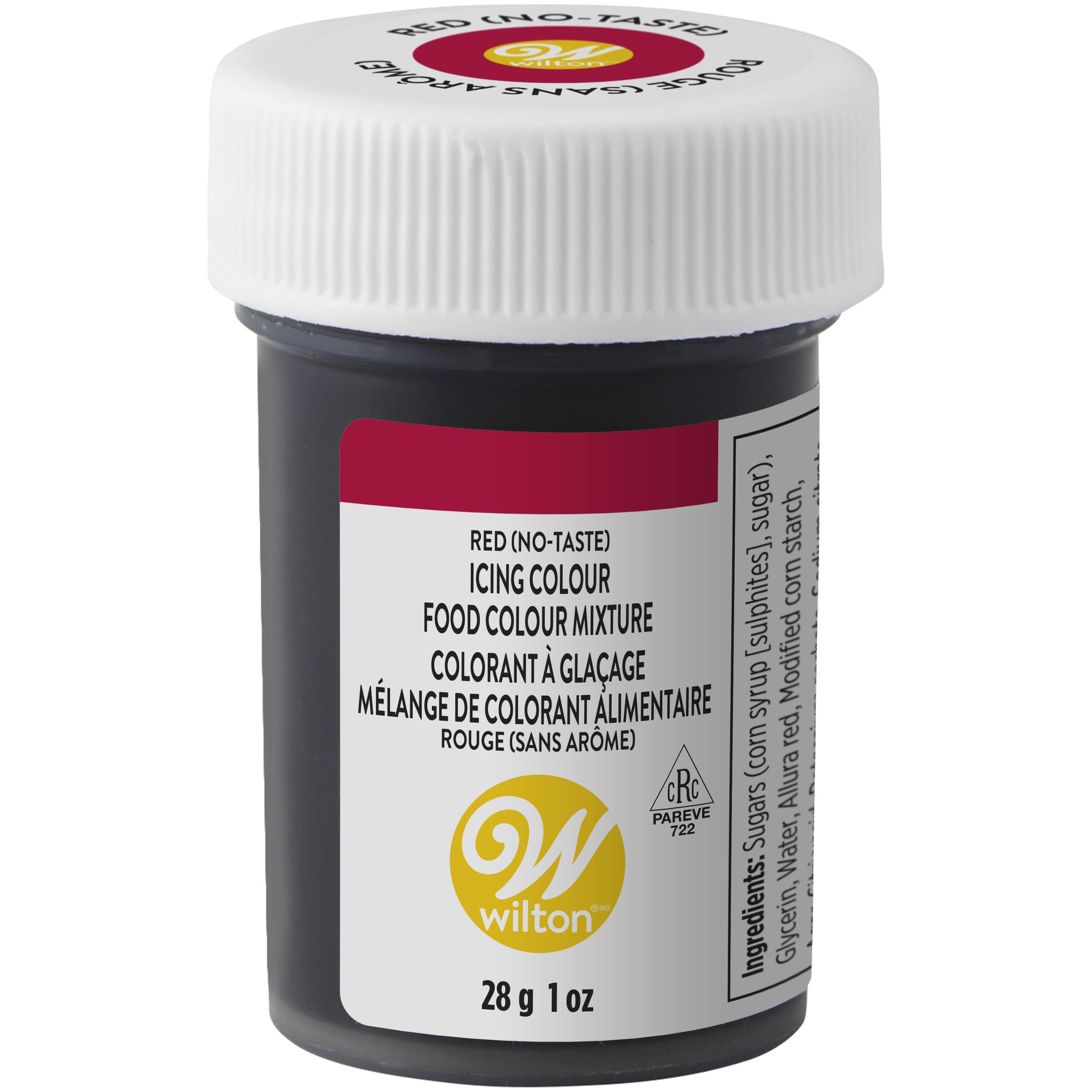 Wilton Icing Colour 1Oz Red No Taste - Dollar Max Dépôt