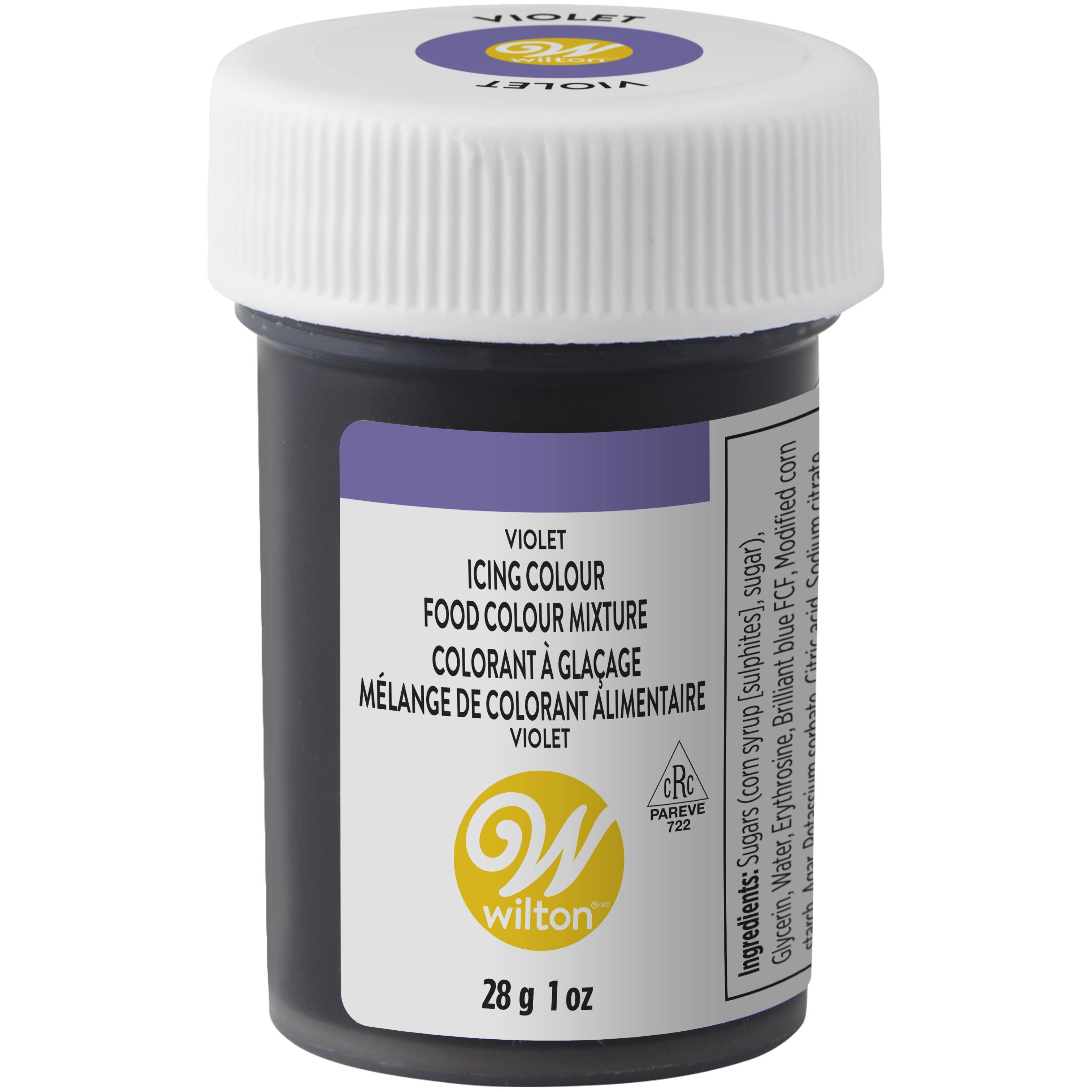 Wilton Icing Colour 1Oz Violet Biling - Dollar Max Dépôt