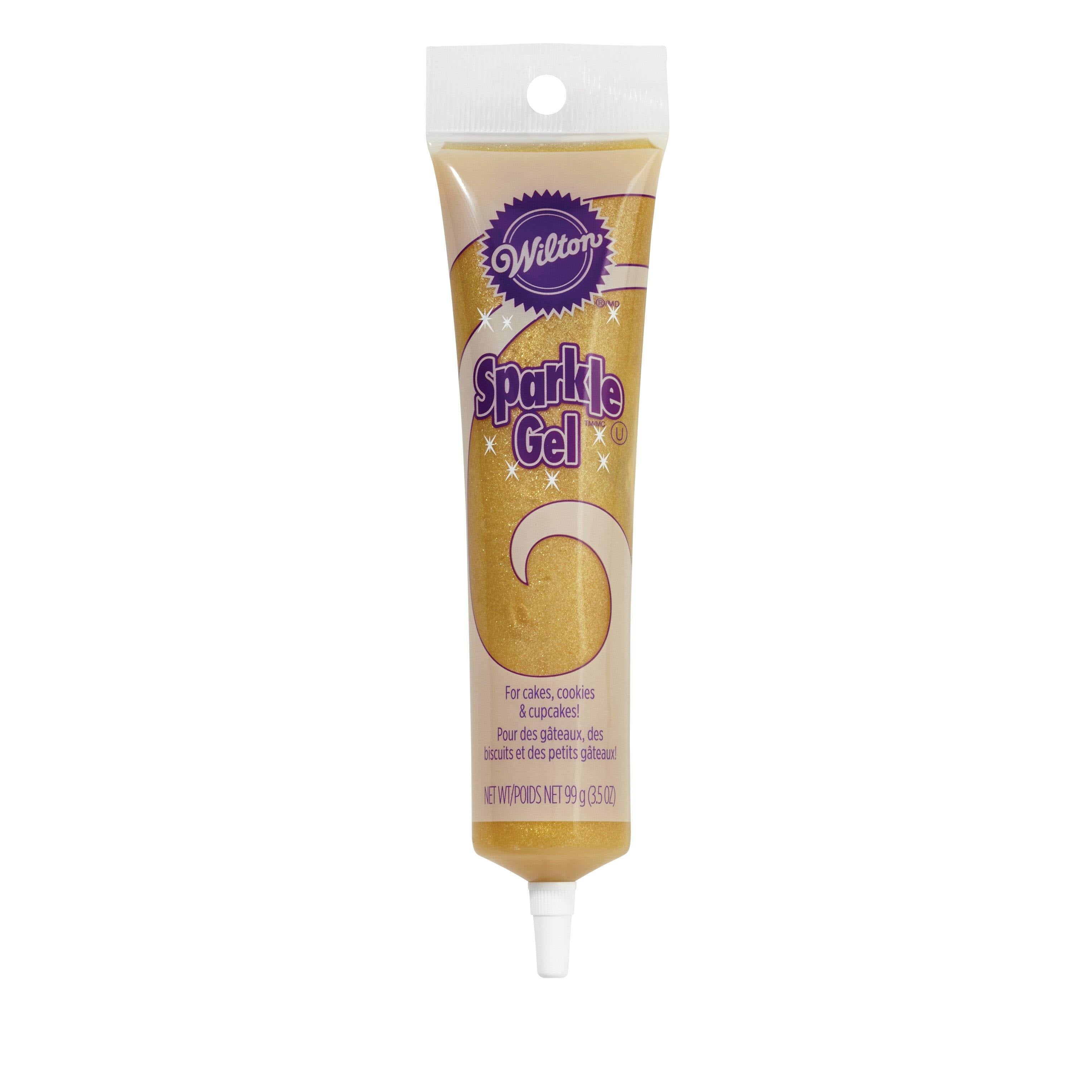 Wilton Gel Icing Sparkle 3.5Oz Gold B - Dollar Max Dépôt