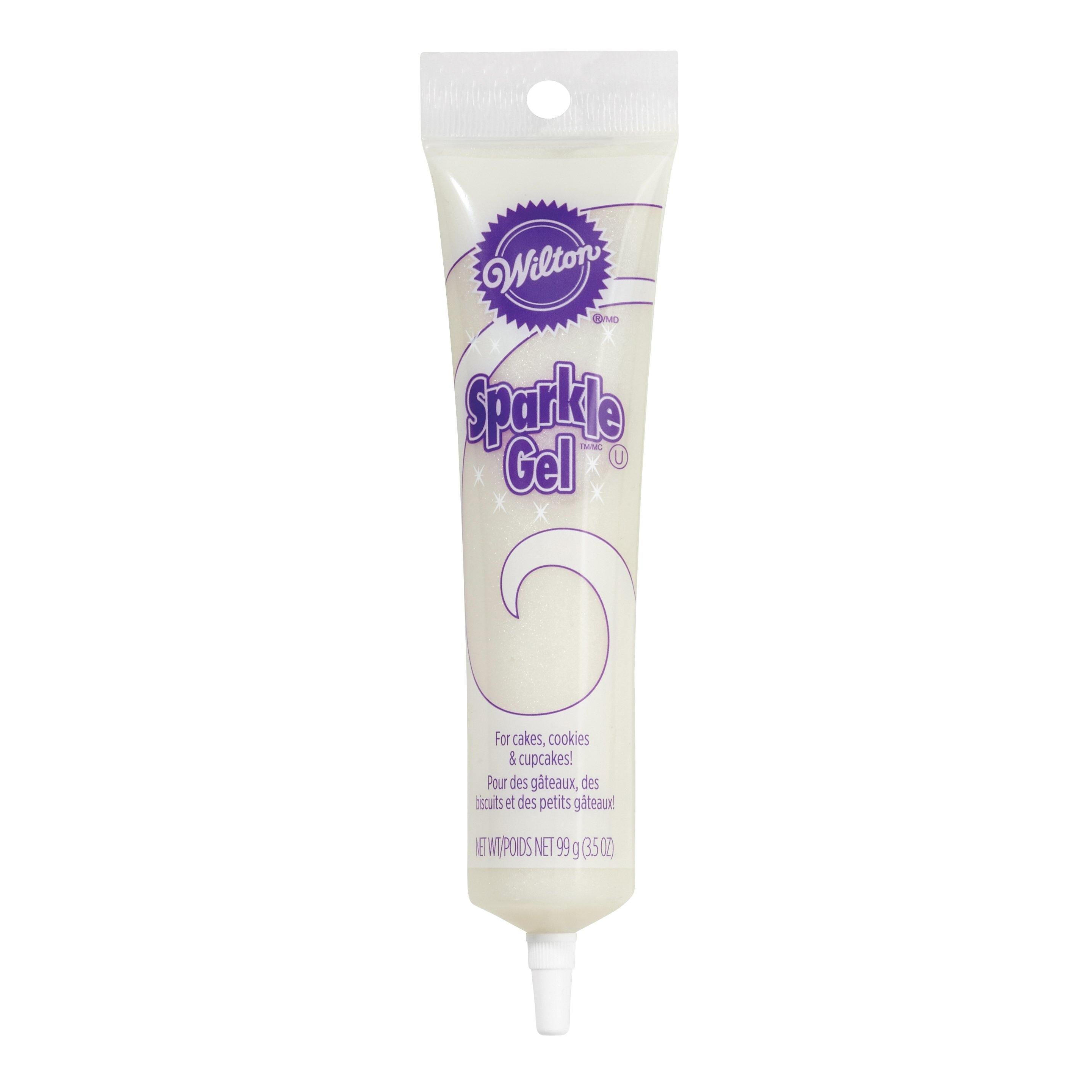 Wilton Gel Icing Sparkle 3.5Oz White - Dollar Max Dépôt