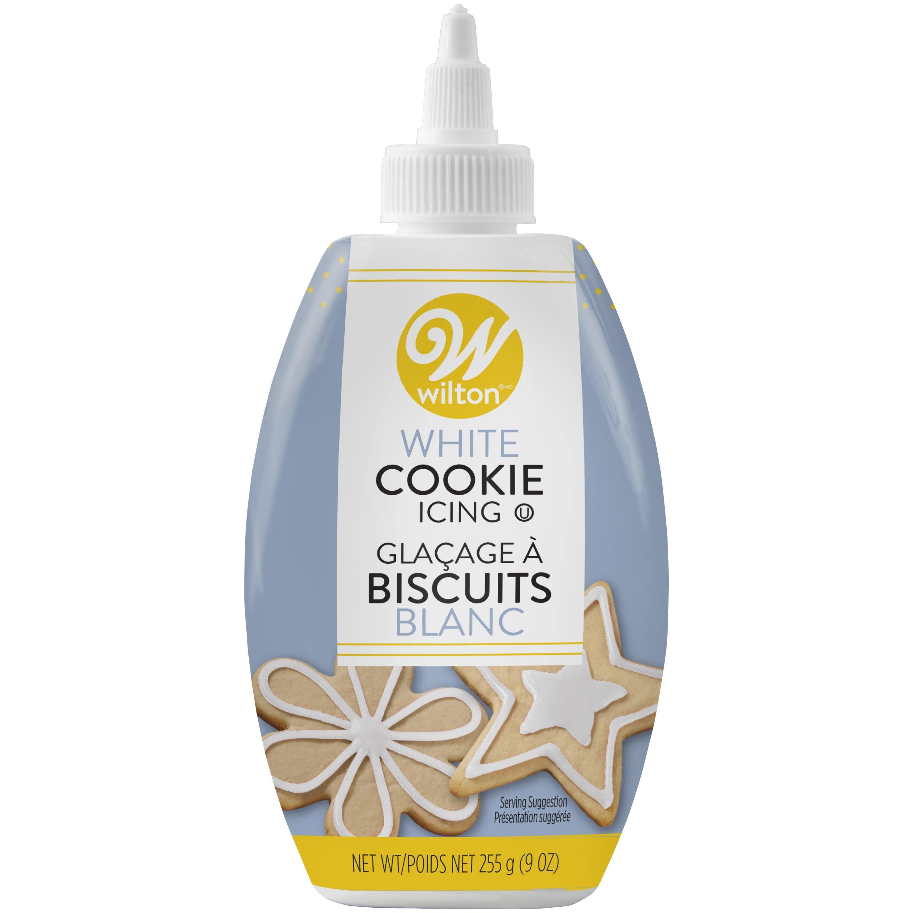 Wilton Cookie Icing 9Oz White Bilingu - Dollar Max Dépôt