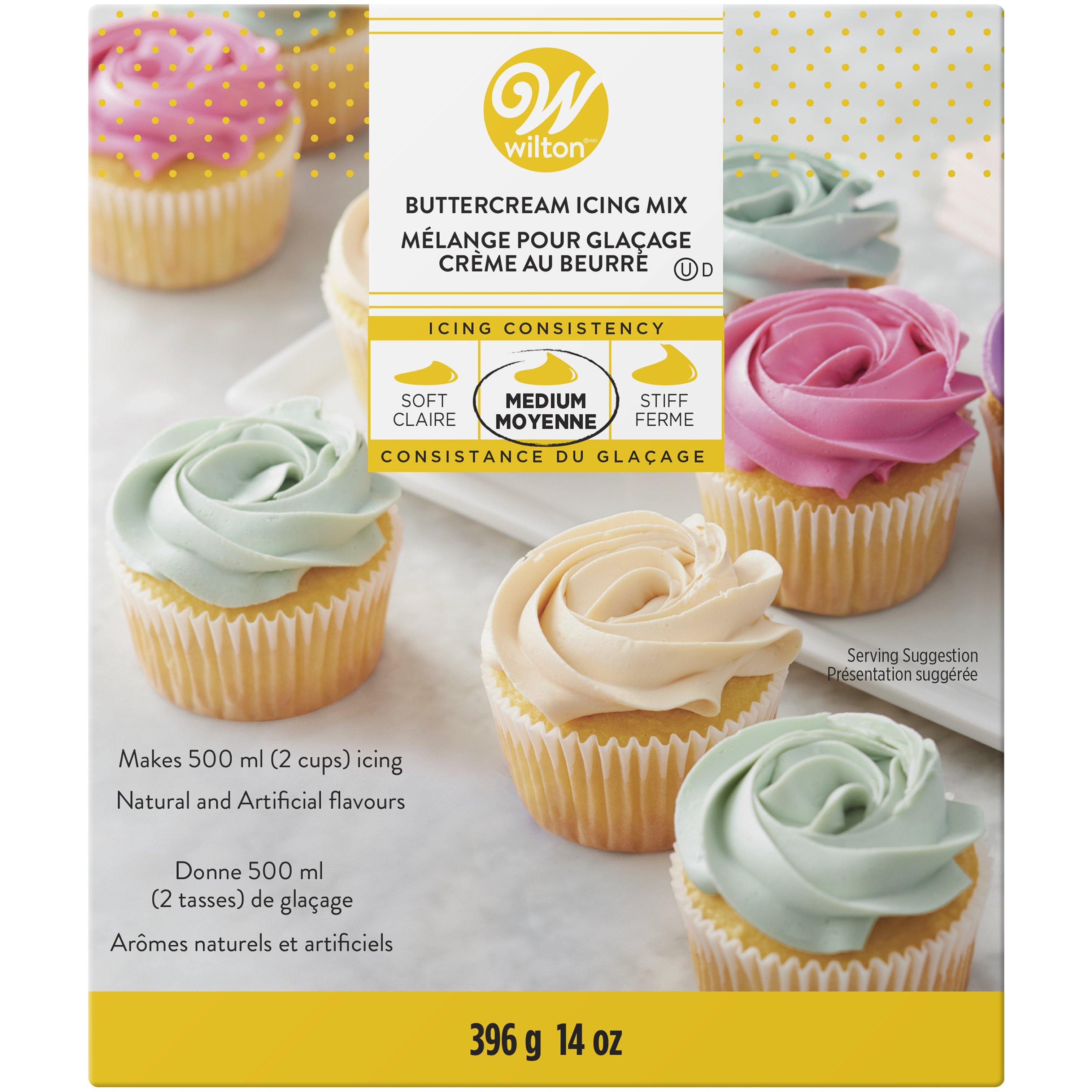 Wilton Icing Mix 14Oz Creamy White Bu - Dollar Max Dépôt