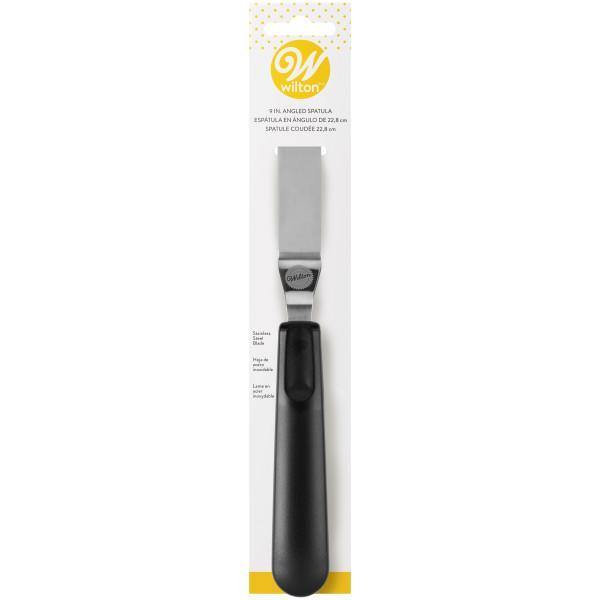 Wilton Spatula 9In Angled Black Efs - Dollar Max Dépôt