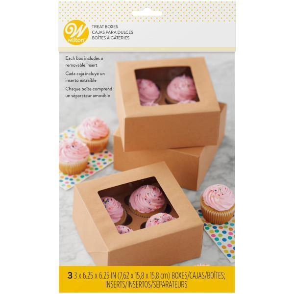 Wilton Box Cupcake 4 Cav 3 Count Kraft Ef - Dollar Max Dépôt