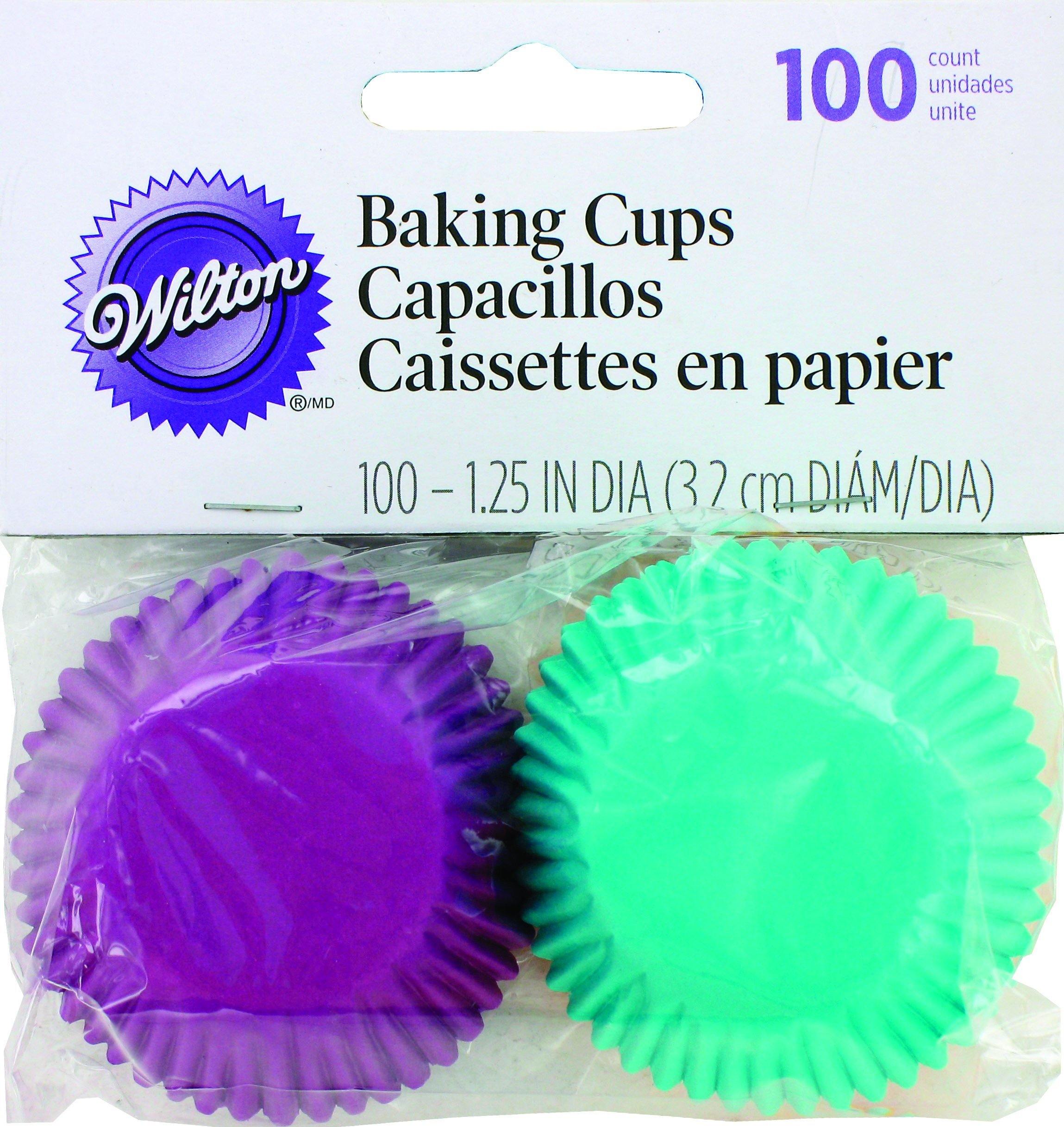 Wilton Baking Cups 100 Count Mini Jewel A - Dollar Max Dépôt