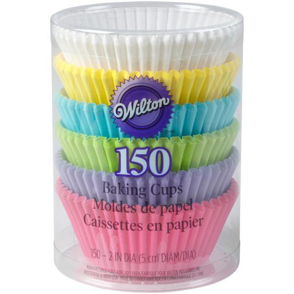 Wilton Baking Cups 150 Count Standard Rainbow - Dollar Max Dépôt