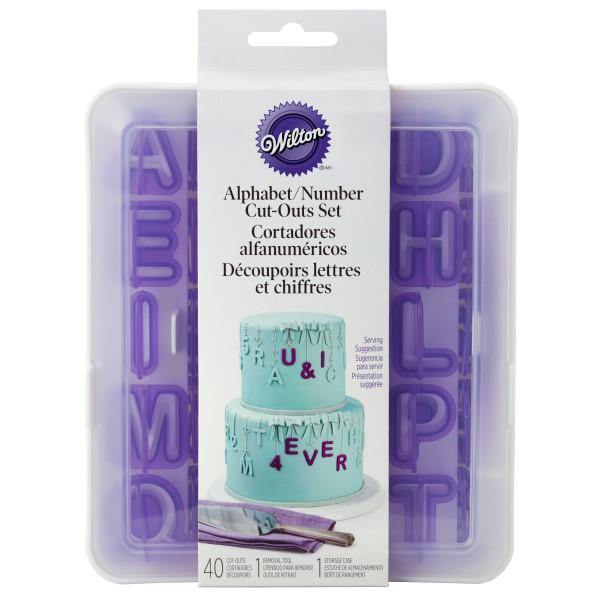Wilton Cut-Outs Alpha Numeral 42Pc Se - Dollar Max Dépôt