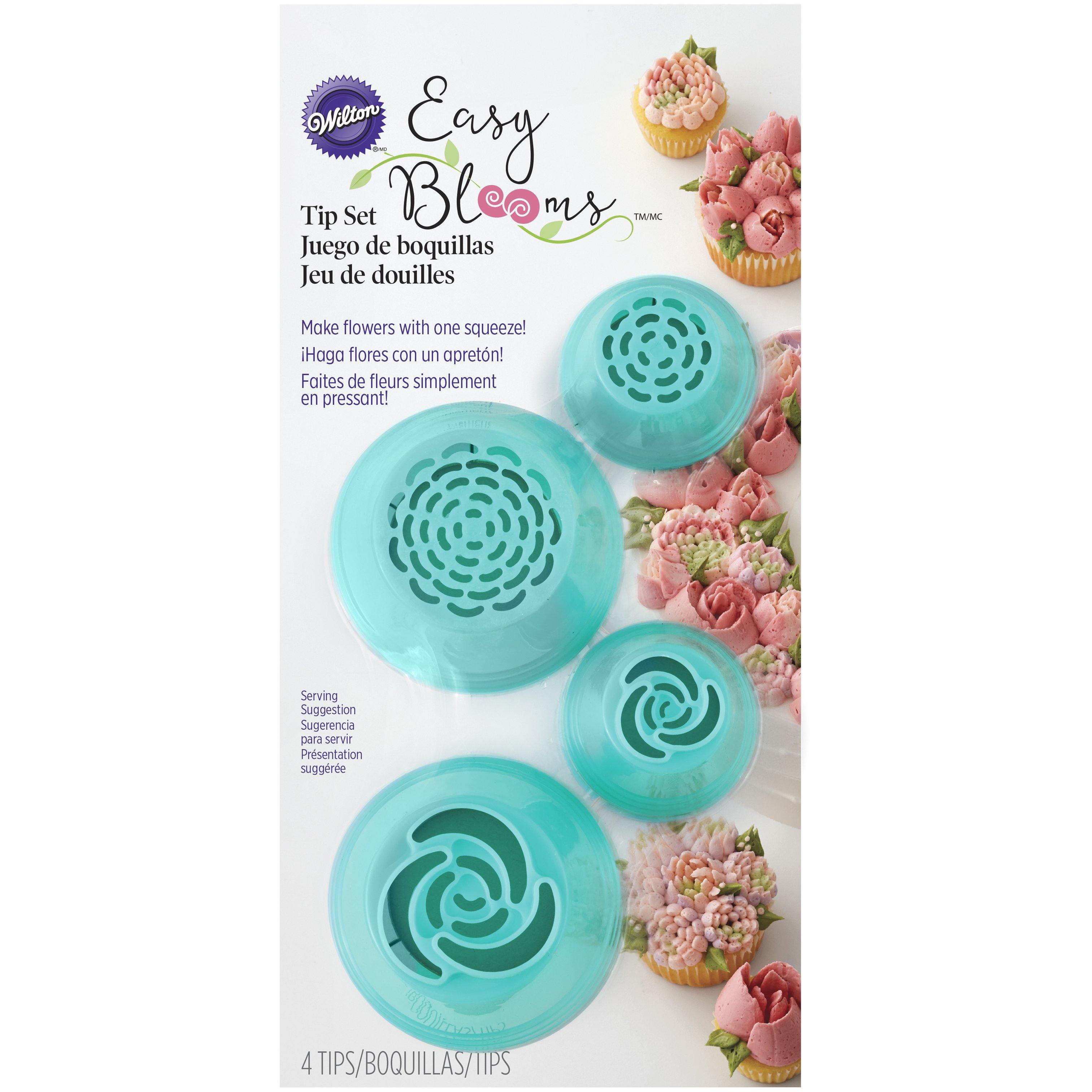 Wilton Tip Set 12Pc Easy Flower Plast - Dollar Max Dépôt