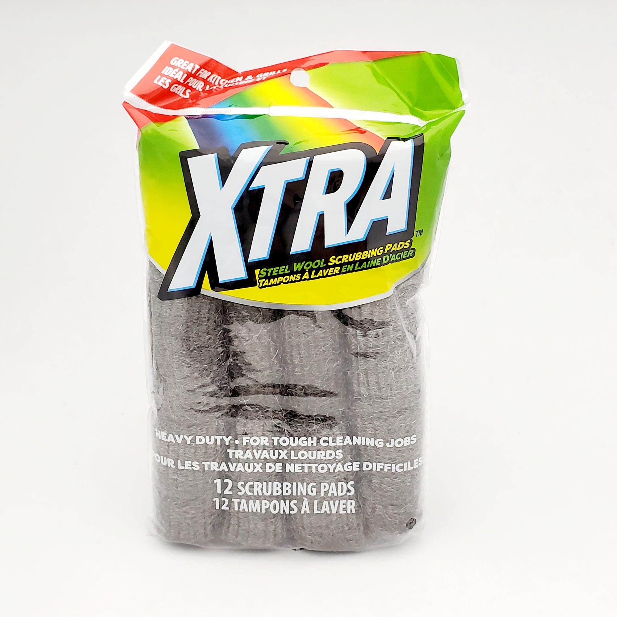 Steel Wool Scrubbing Pads Pack Of 12 - Dollar Max Dépôt